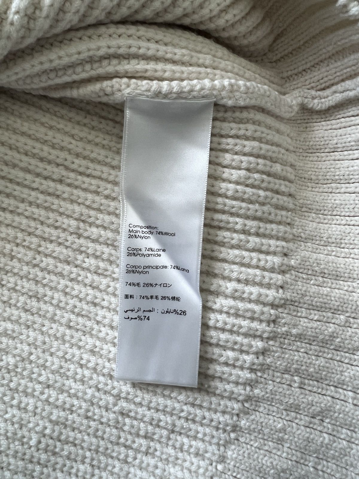 3.1 Phillip Lim 3.1 Phillip Lim Ivory Wool Sweater Size M / US 6-8 / IT 42-44 - 3 Thumbnail