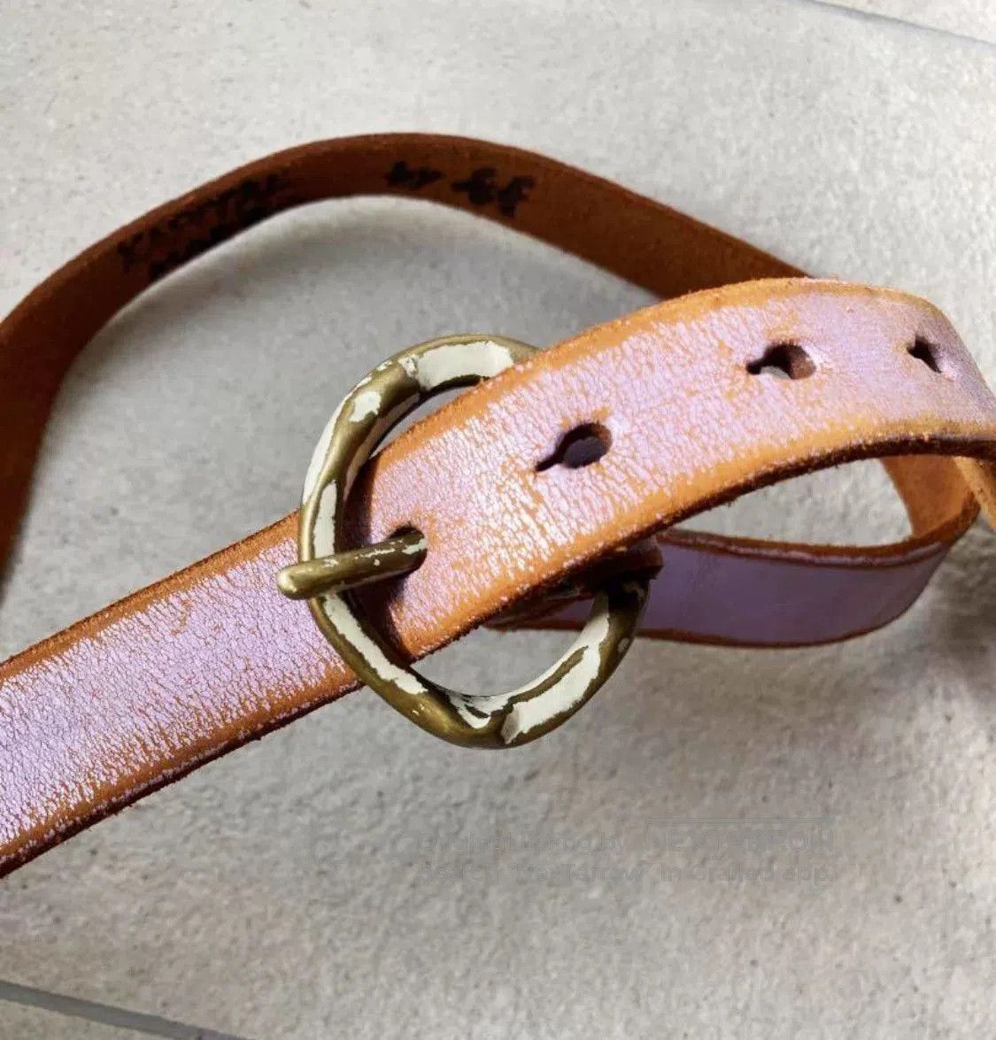 Kapital Early Edition Kapital Narrow Strap Belt. Size ONE SIZE - 1 Thumbnail
