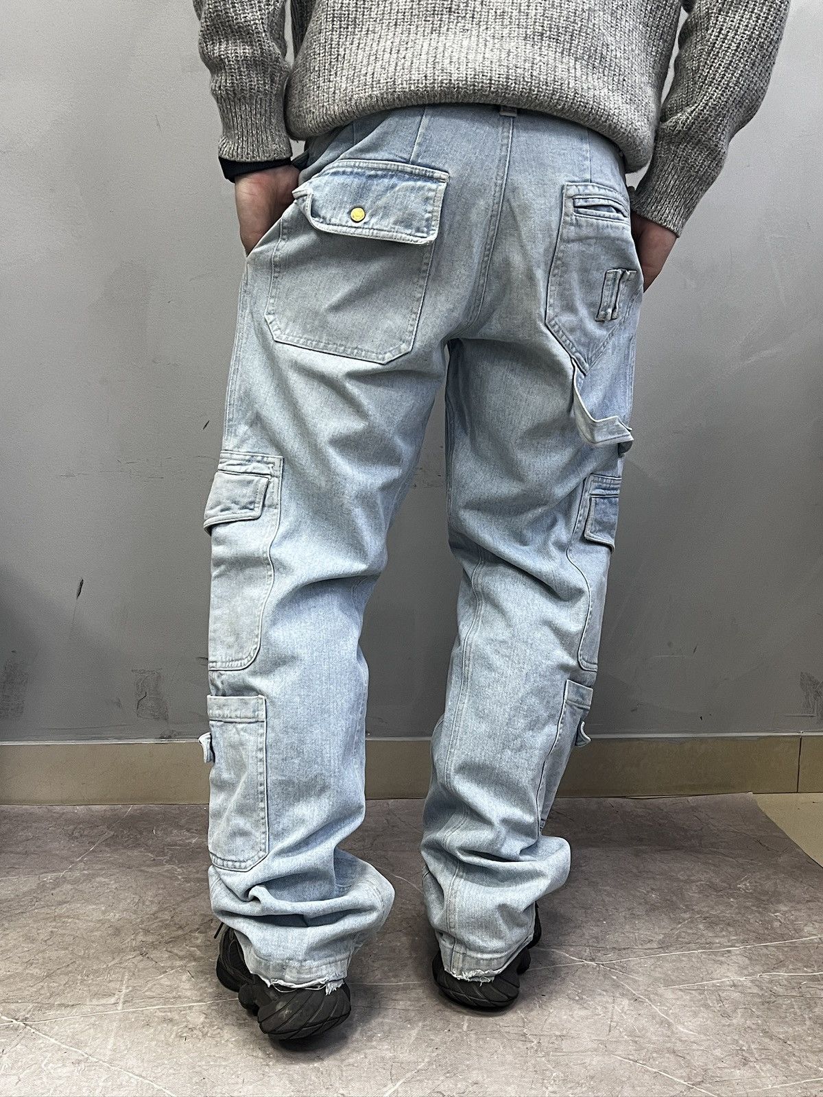 Dolce & Gabbana Dolce Gabbana archive FW08 streetwear cargo jeans y2k Size US 34 / EU 50 - 9 Thumbnail