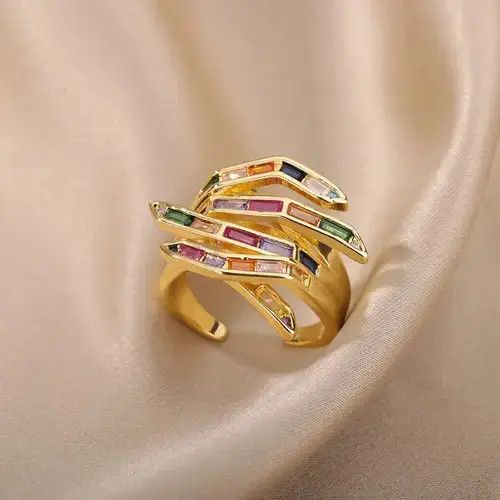 Japanese Brand × Jewelry × Vintage Creative Prayer Hand Rings y2k streetwear style Size ONE SIZE - 3 Thumbnail