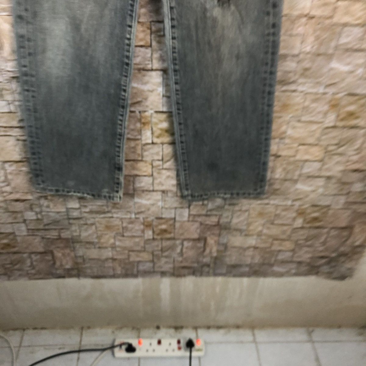 Japanese Brand Bobson Black Distressed ripped Denim Pants #A978 Size US 28 / EU 44 - 6 Thumbnail
