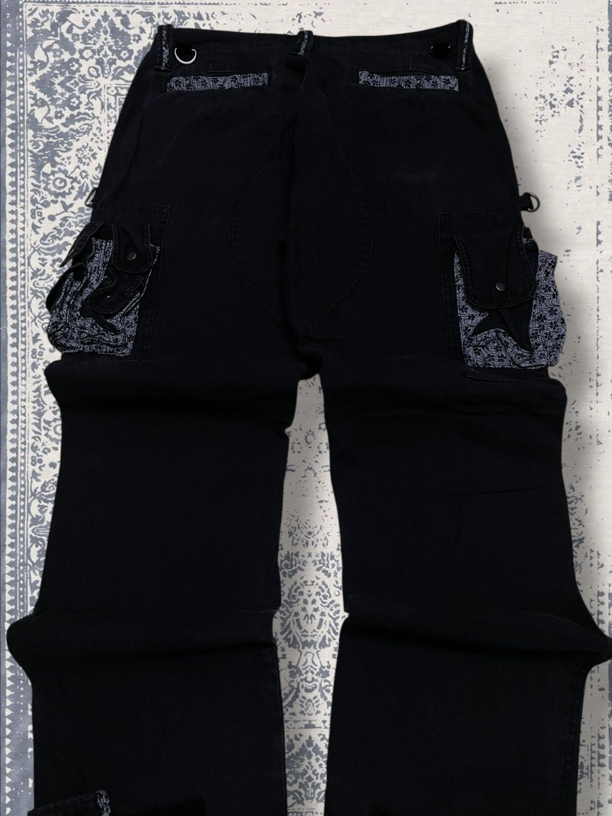 Designer × Japanese Brand × Vintage Vintage Japan Designer Traditional Karakuri Cargo Utility Size US 34 / EU 50 - 13 Thumbnail
