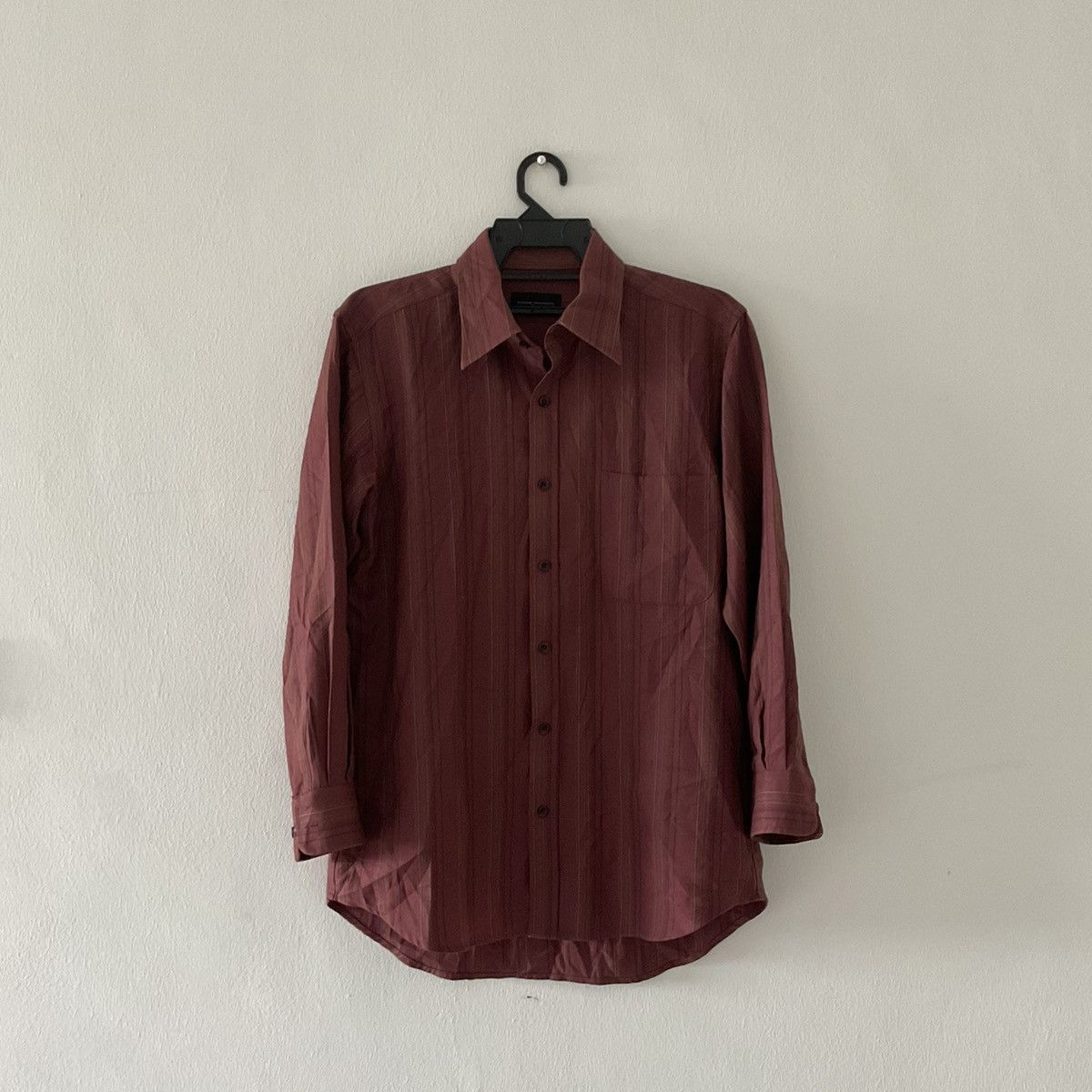 Kansai Yamamoto Vintage 00s Kansai Yamamoto Button Up Shirt Stripe Size US M / EU 48-50 / 2 - 1 Thumbnail