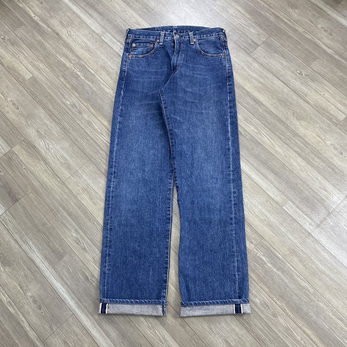 Levi's Vintage Clothing 1990s Vintage Levis 502XX LVC Big E Japan Selvedge Jeans Size US 30 / EU 46 - 1 Thumbnail
