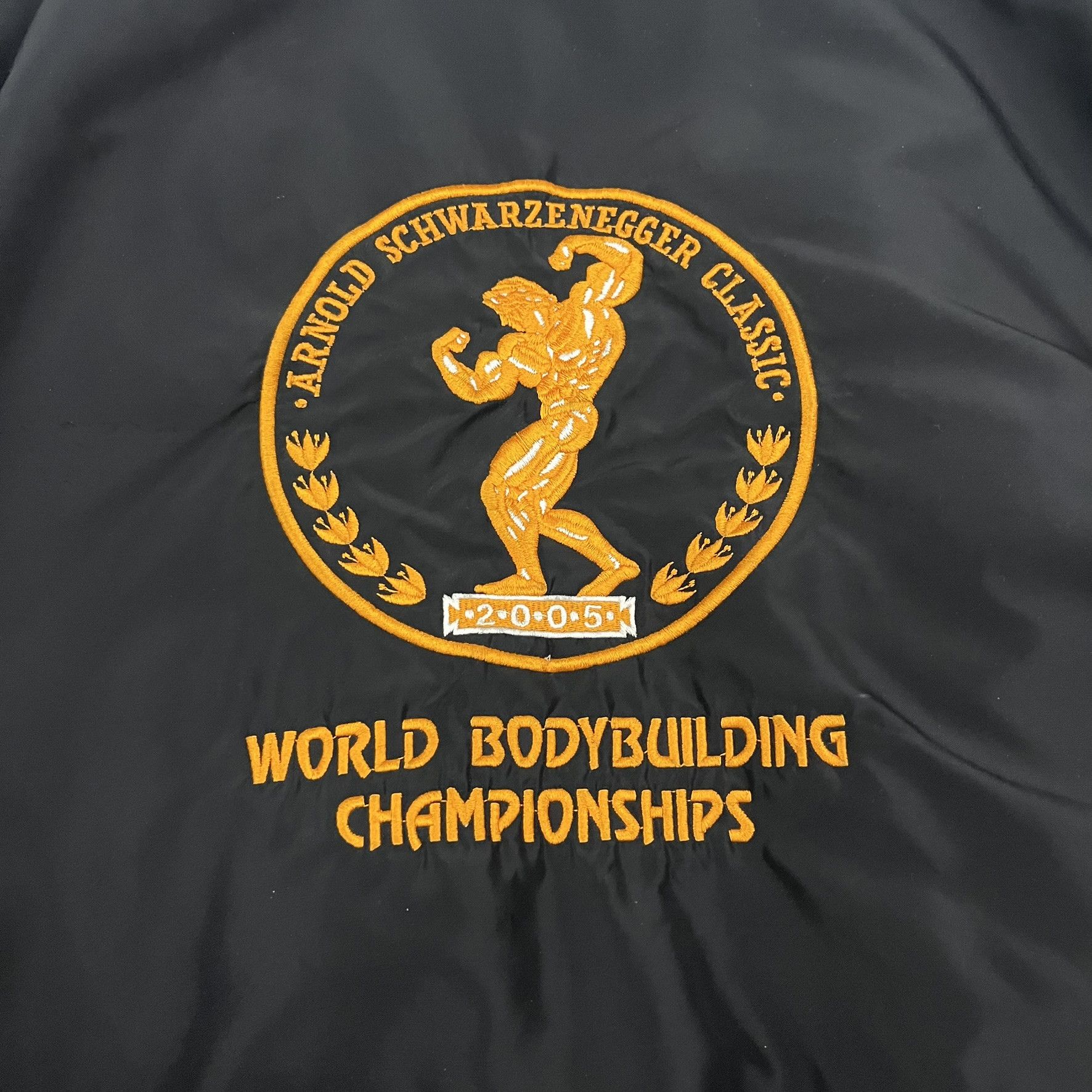 Other Arnold Bodybuilding Classic Jacket Tony Nowak 2005 Size US L / EU 52-54 / 3 - 7 Thumbnail