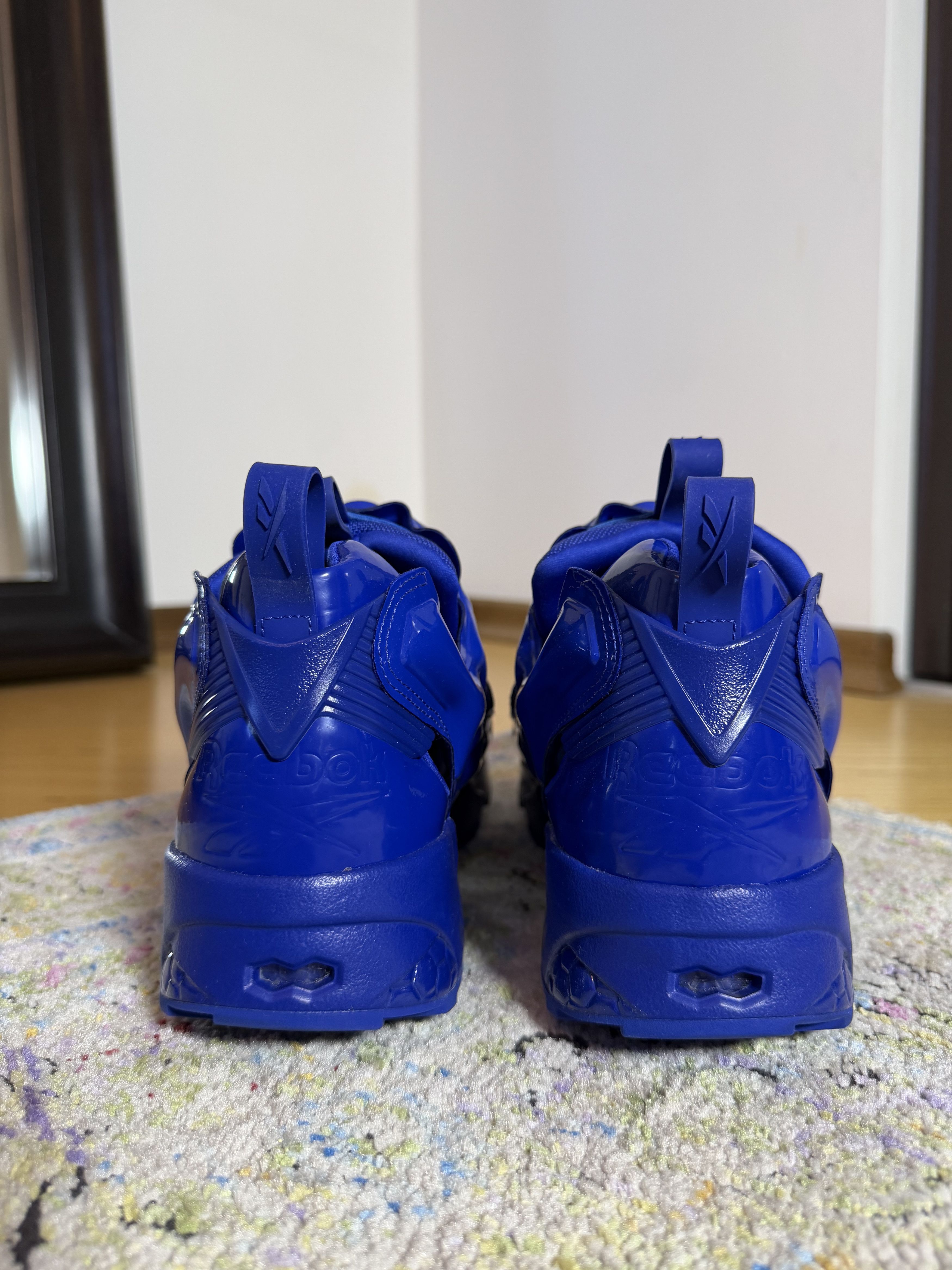 Juun.J × Reebok Juun.J Blue Reebok Edition Instapump Fury OG Sneakers Size US 12 / EU 45 - 5 Thumbnail