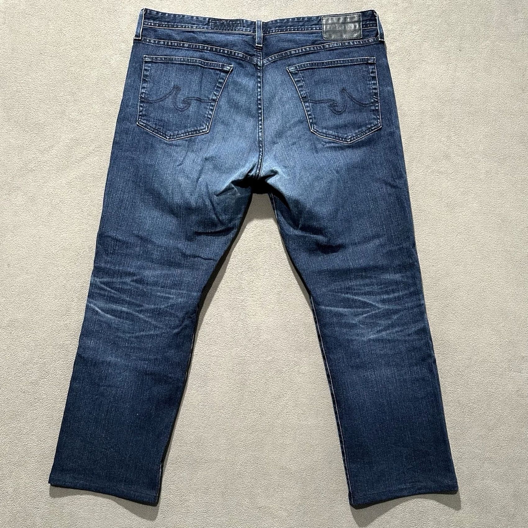 Denime AG Adriano Goldschmied The Graduate Jeans Men 38 39x27 Blue Denim Tailored Size US 38 / EU 54 - 2 Thumbnail