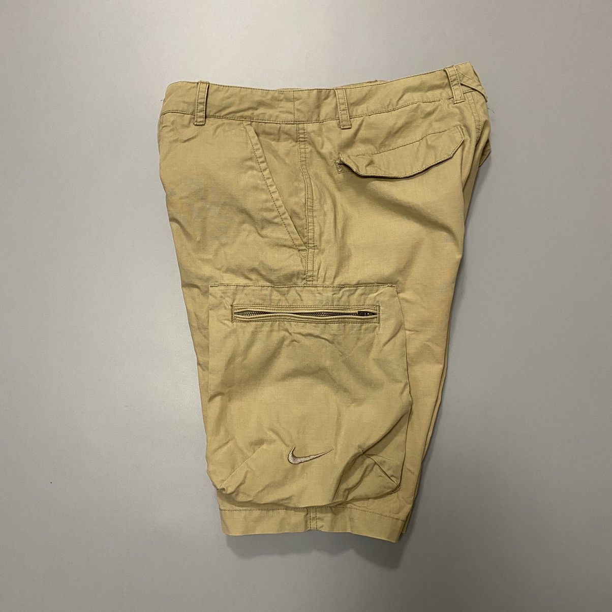 Nike × Nike SB Nike SB Cargo Shorts 28 Pockets Beige Size US 28 / EU 44 - 3 Thumbnail