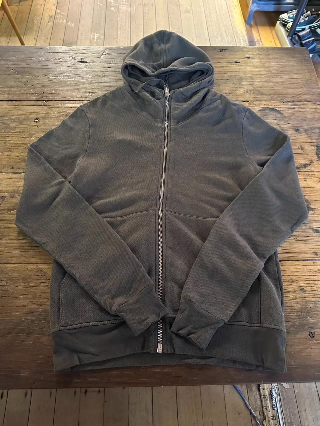 Silent By Damir Doma Silent by Damir Doma black double‑layer zip‑up hoodie Ｑ25 Size US S / EU 44-46 / 1 - 1 Thumbnail