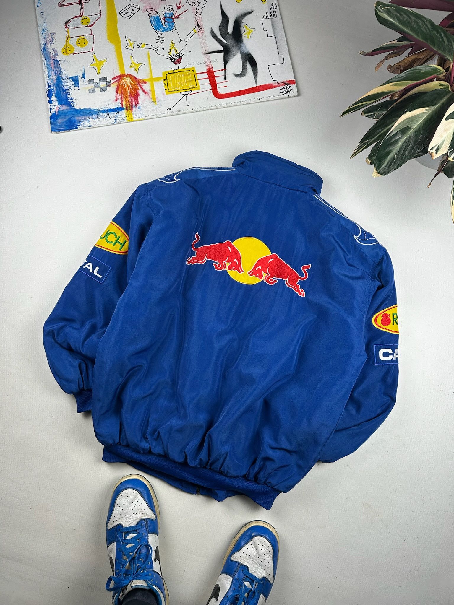 Vintage Vintage Red Bull Jacket Racing Size US XL / EU 56 / 4 - 8 Thumbnail