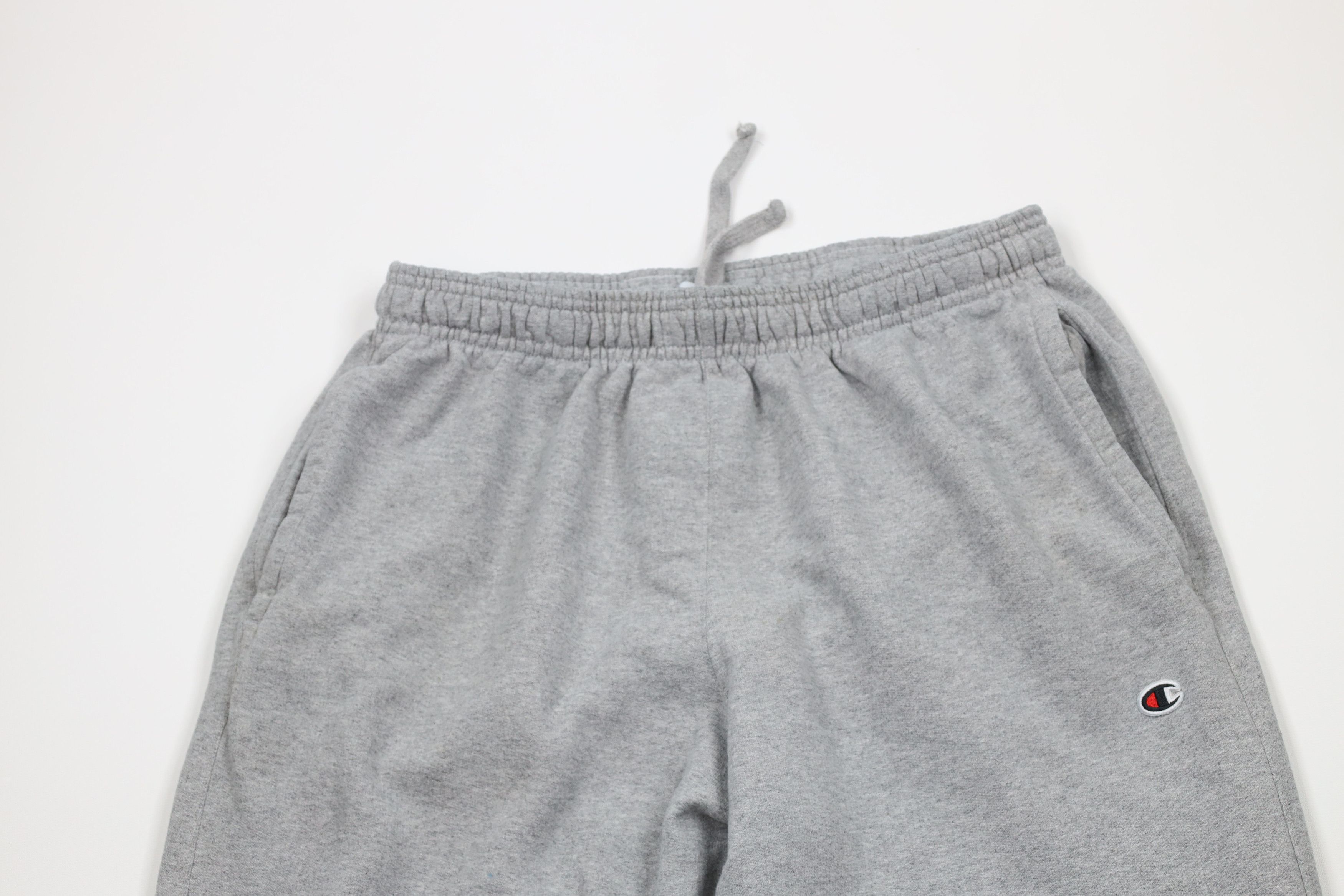 Champion × Vintage Vintage Y2K Champion Cuffed Sweatpants Joggers Heather Gray Size US 36 / EU 52 - 2 Thumbnail