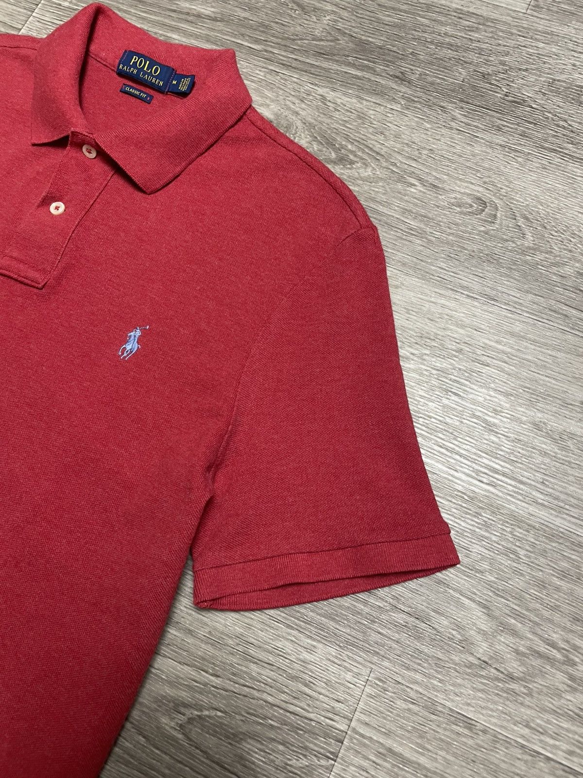 Polo Ralph Lauren Vintage Polo Ralph Lauren Basic Red Polo Shirt Old Money Size US M / EU 48-50 / 2 - 5 Thumbnail