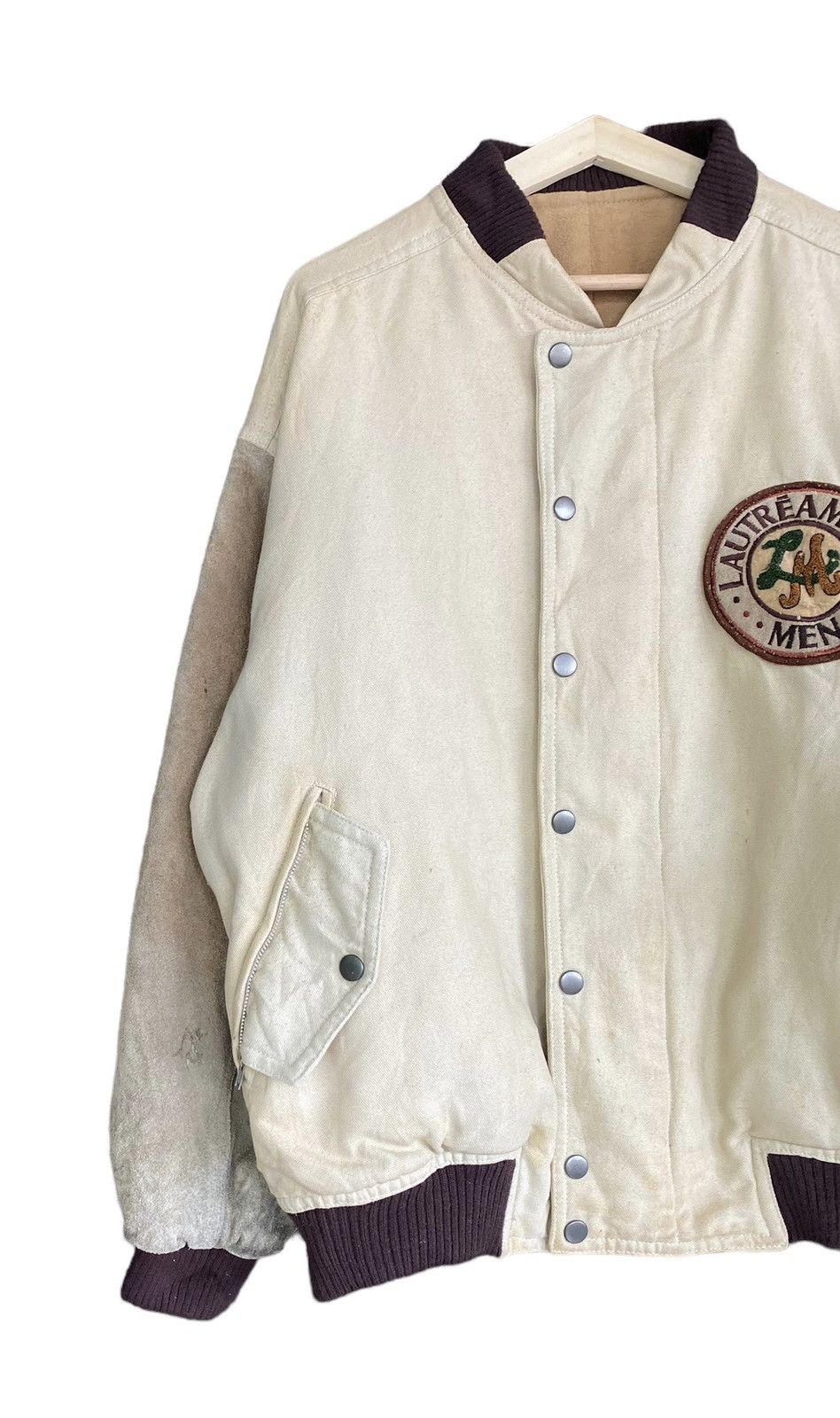 Vintage Vintage Lautremont Varsity Leather (M) Size US M / EU 48-50 / 2 - 4 Thumbnail