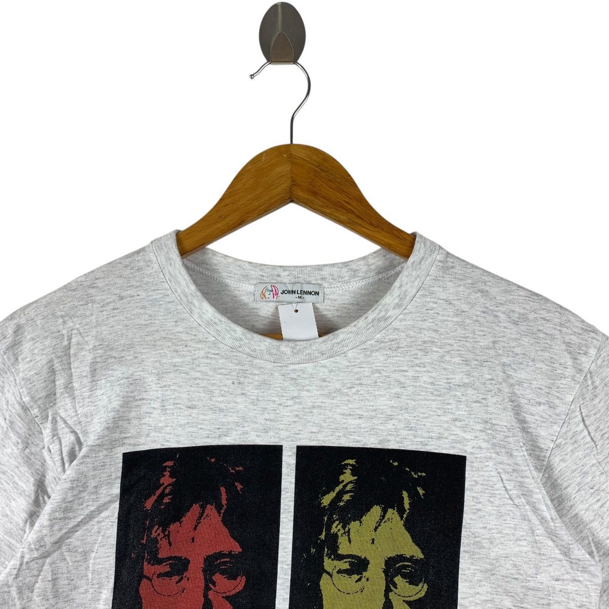 Band Tees × Vintage Vintage JOHN LENNON War is over if you want it printed tee Size US M / EU 48-50 / 2 - 2 Thumbnail