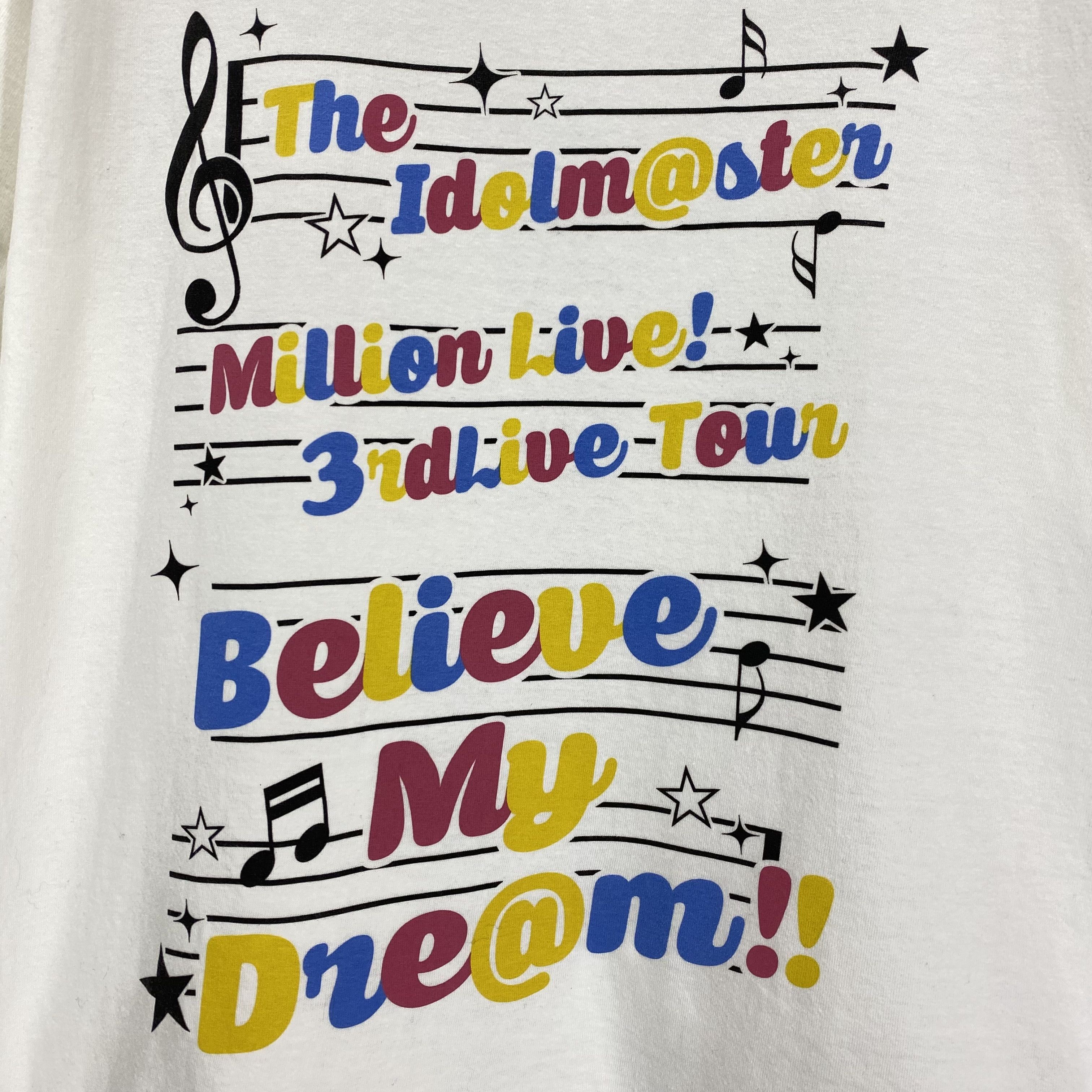 Anime THE IDOL MASTER MILLION LIVE Crew Neck T Shirt #1847/08 Size US L / EU 52-54 / 3 - 2 Thumbnail