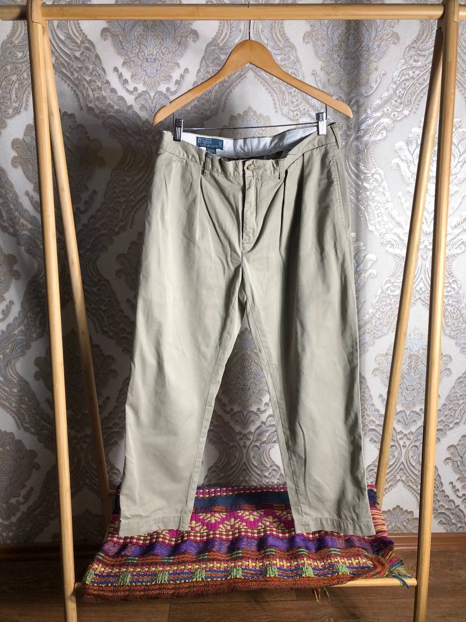 Polo Ralph Lauren VINTAGE POLO RALPH LAUREN CHINO PANTS RETRO DELUX Y2K 90s Size US 34 / EU 50 - 2 Thumbnail