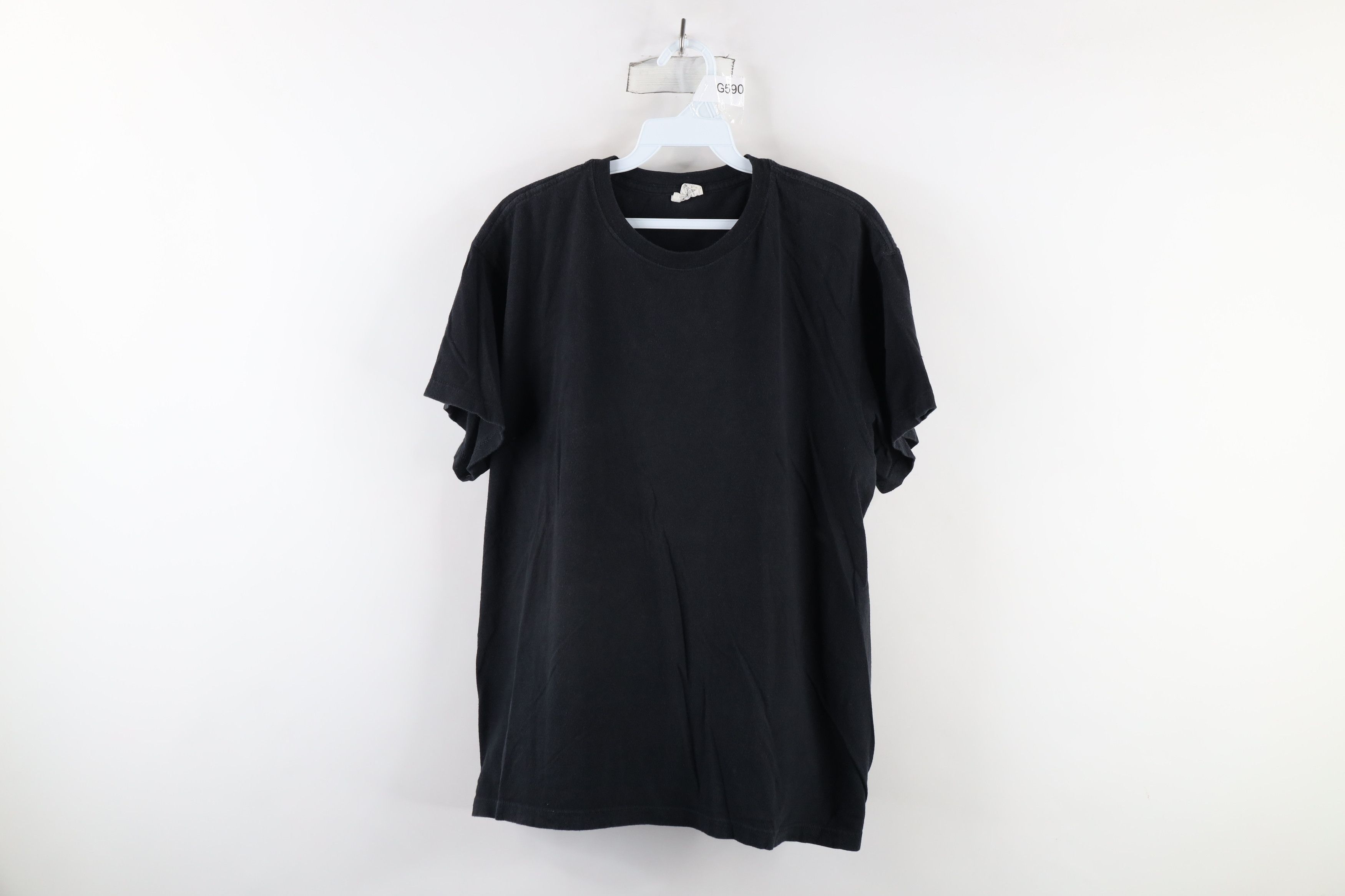 Calvin Klein × Vintage Vintage 90s Calvin Klein Short Sleeve T-Shirt Black Cotton Size US L / EU 52-54 / 3 - 1 Thumbnail