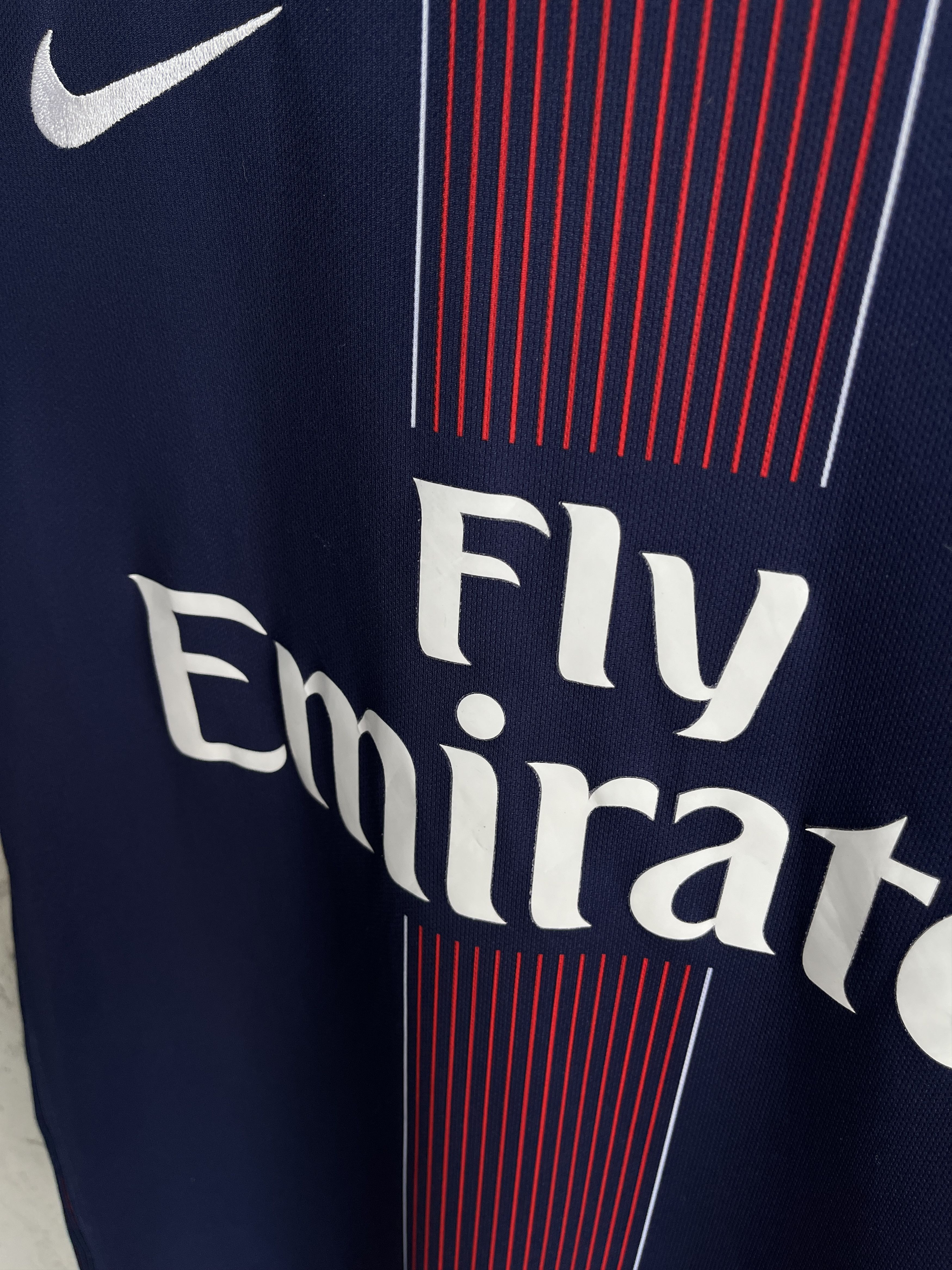 Nike × Vintage PSG PARIS SAINT-GERMAIN 2016/2017 SHIRT SOCCER JERSEY NIKE Size US S / EU 44-46 / 1 - 3 Thumbnail