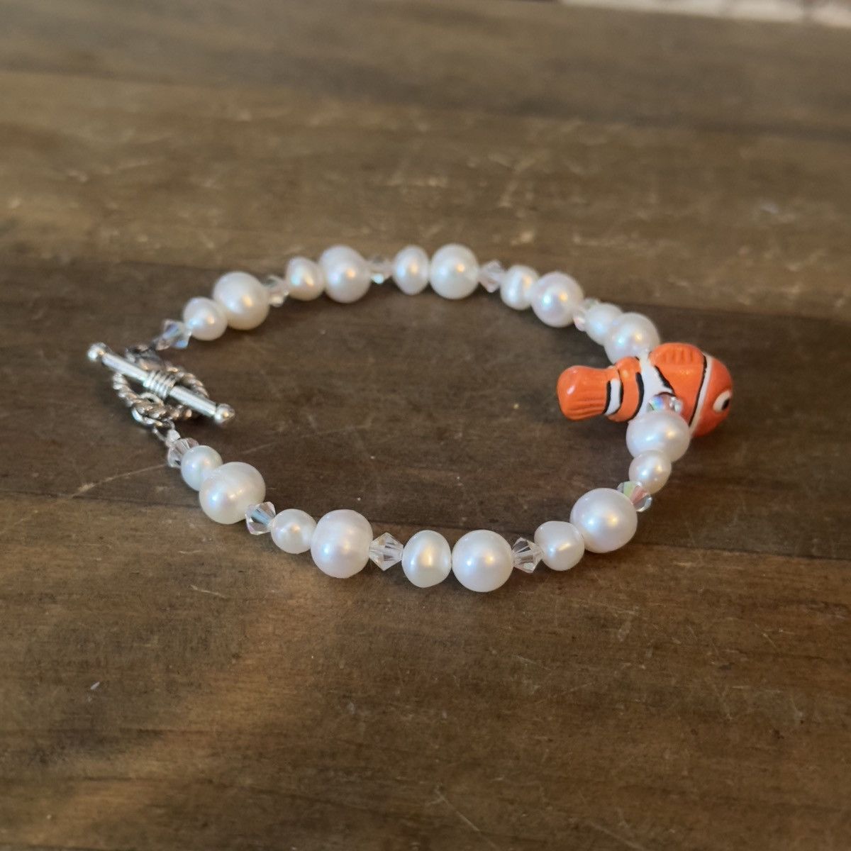 Other Finding Nemo freshwater pearl toggle bracelet Size ONE SIZE - 4 Thumbnail