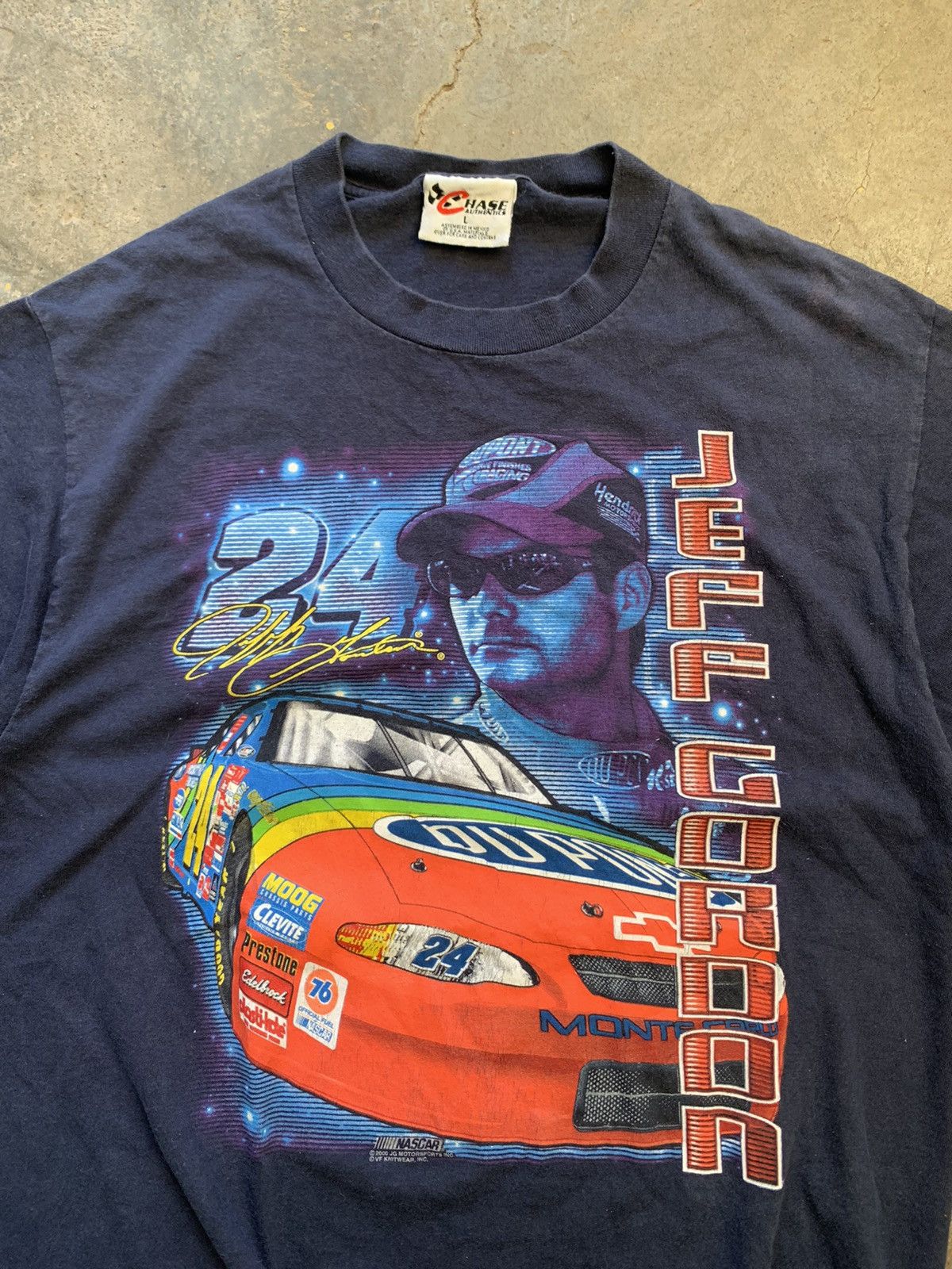 Vintage Jeff Gordon Y2k shirt Chase Authentic 2000 stich Size US L / EU 52-54 / 3 - 2 Thumbnail
