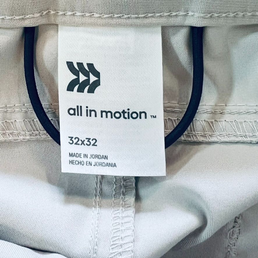 Other All In Motion Mens 32R Stretch Pants Casual Golf Athleisure Size US 32 / EU 48 - 4 Thumbnail