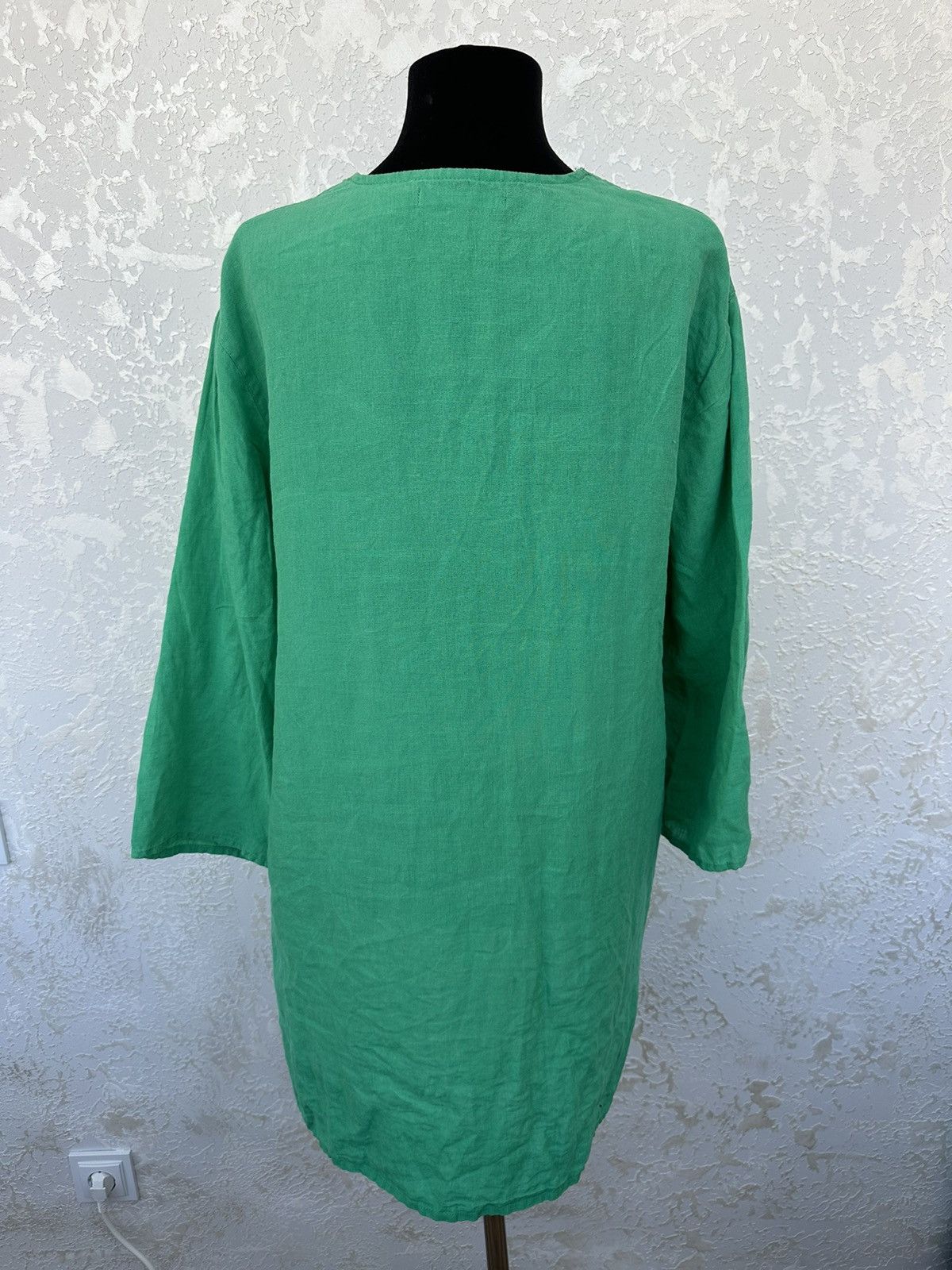 Gudrun Sjoden Women dress Gudrun Sjoden bid one size green India 100% Lin Size XL / US 12-14 / IT 48-50 - 3 Thumbnail