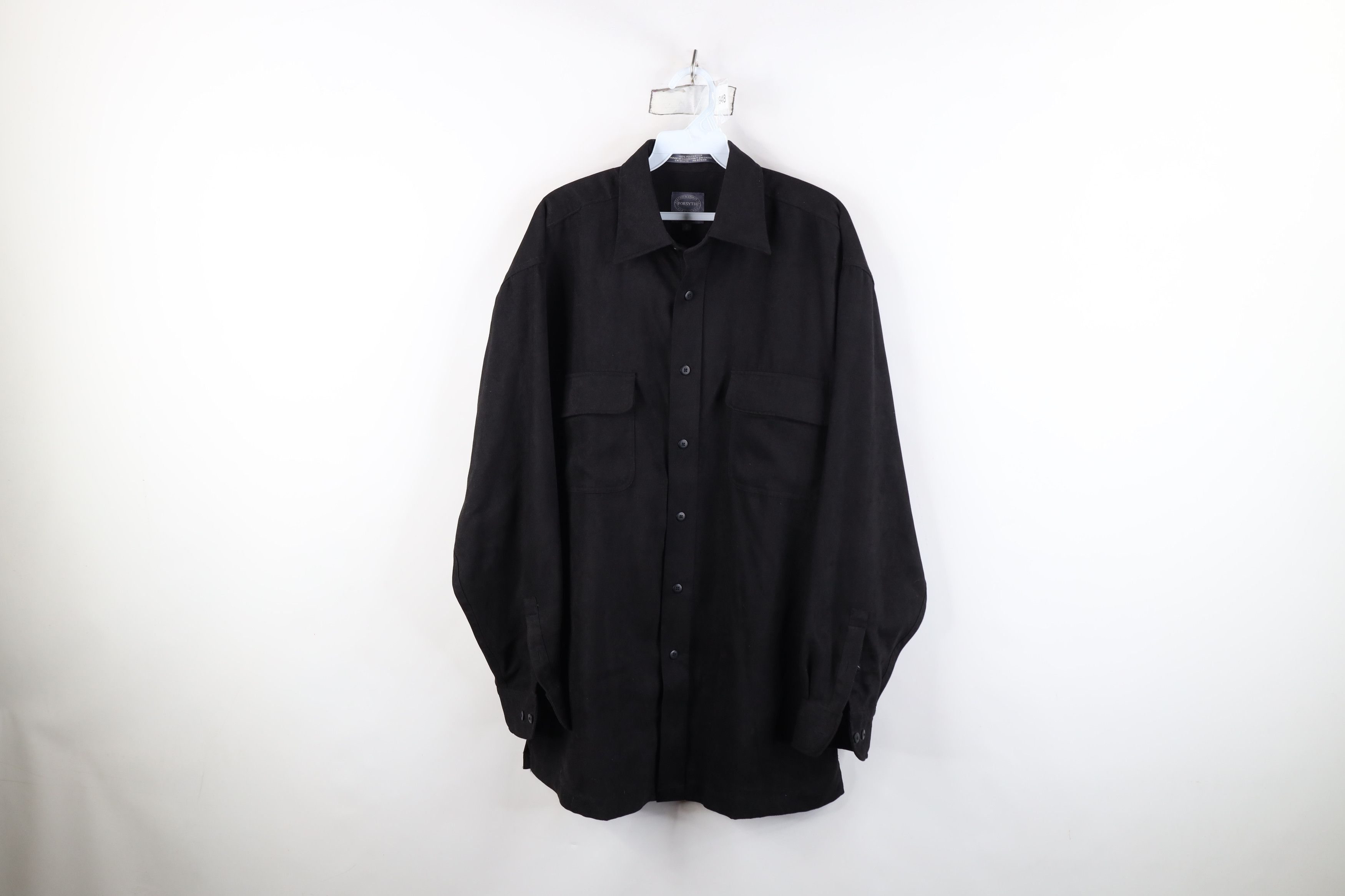 Vintage Vintage 90s Streetwear Board Button Shirt Jacket Jac Shirt Size US M / EU 48-50 / 2 - 1 Thumbnail