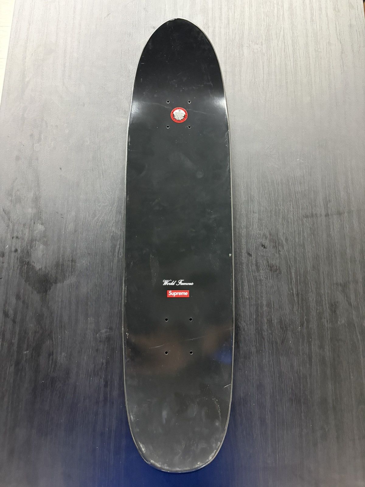 Supreme Supreme Motion Logo Cruiser Skateboard Deck Black Size ONE SIZE - 3 Thumbnail