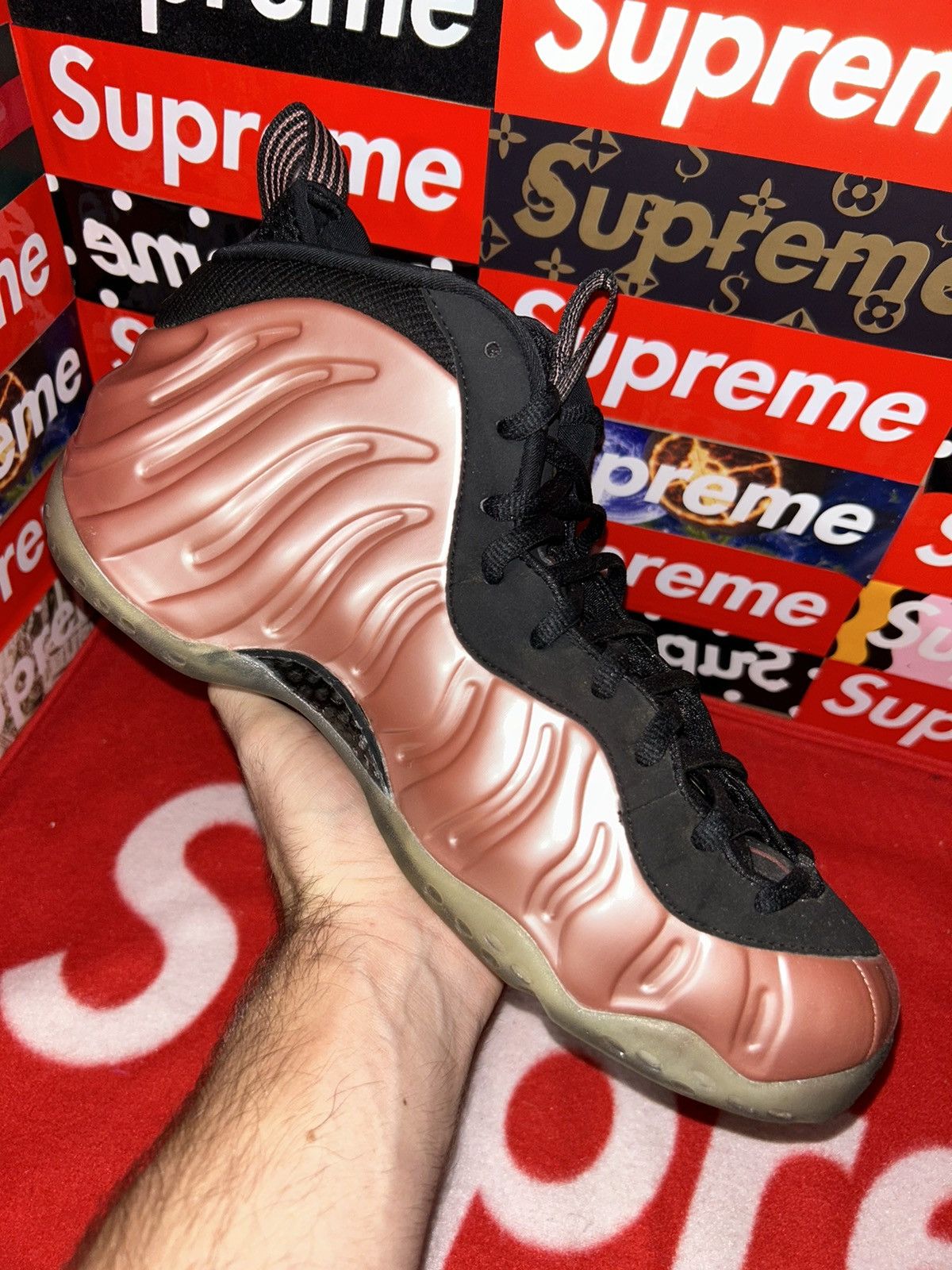 Nike Nike Air Foamposite One Rust Pink 314996-602 size 12 Size US 12 / EU 45 - 7 Thumbnail