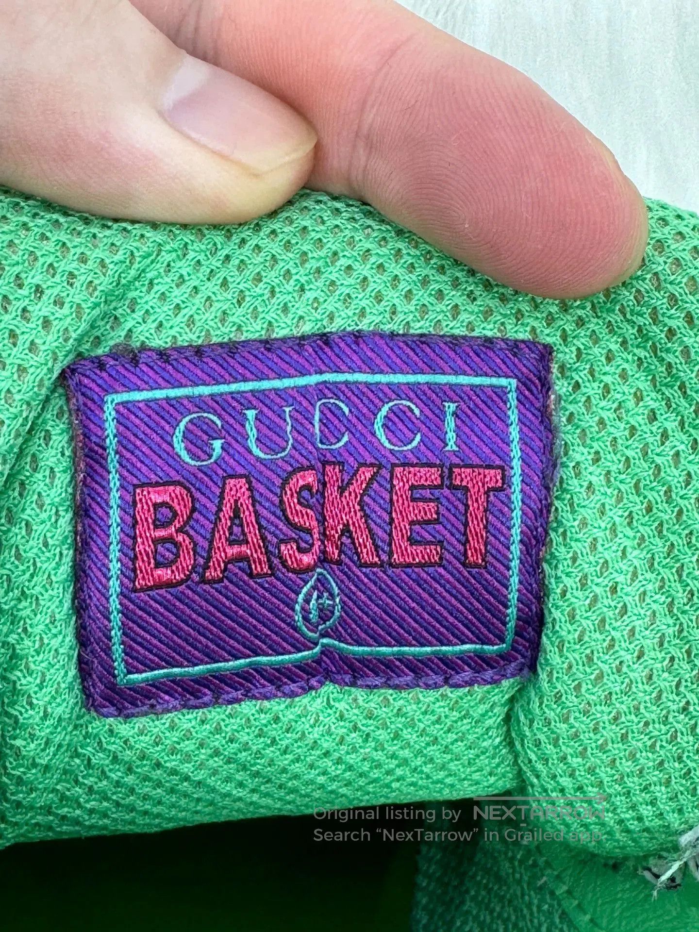 Gucci Gucci Basket Fabric Lace. Size US 7.5 / EU 40-41 - 6 Thumbnail