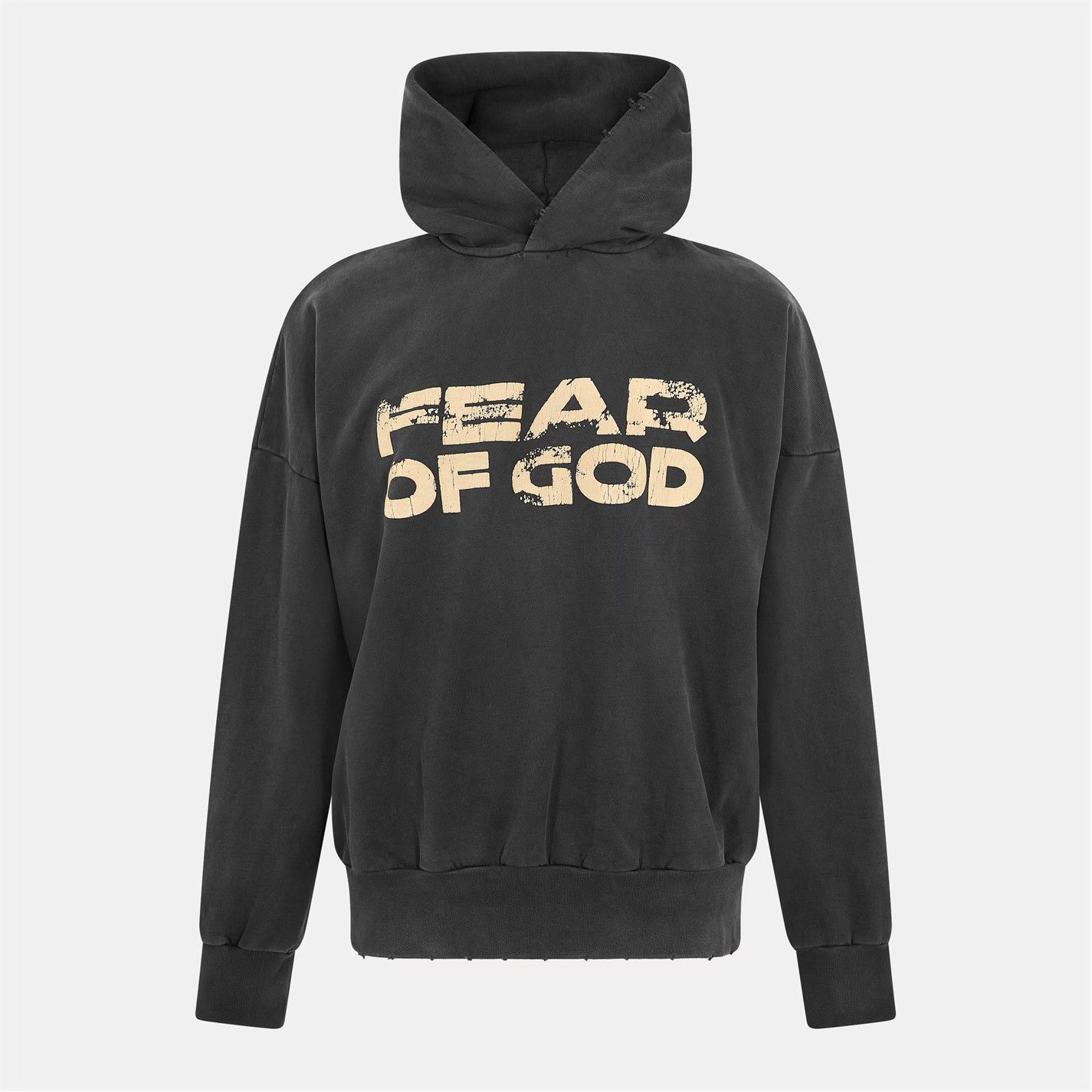Fear of God o1g2r1mq0426 Over the Head Hoodie in Black Size US L / EU 52-54 / 3 - 1 Thumbnail