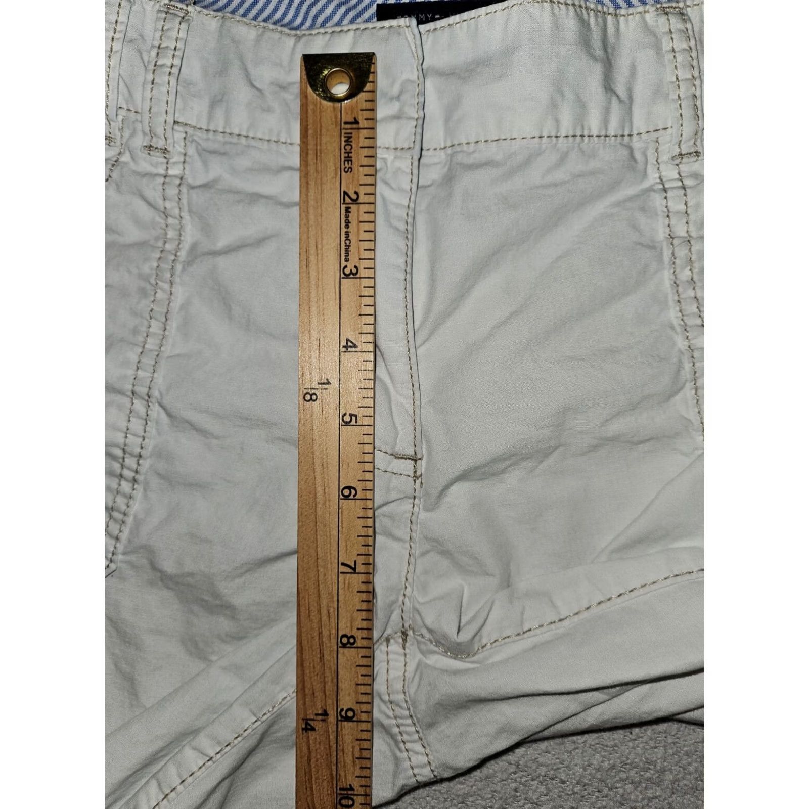 Tommy Hilfiger Tommy Hilfiger Capri Pants Women's White Size 8 Tapered Casual Preppy Lt Weight Size 30" / US 8 / IT 44 - 4 Thumbnail