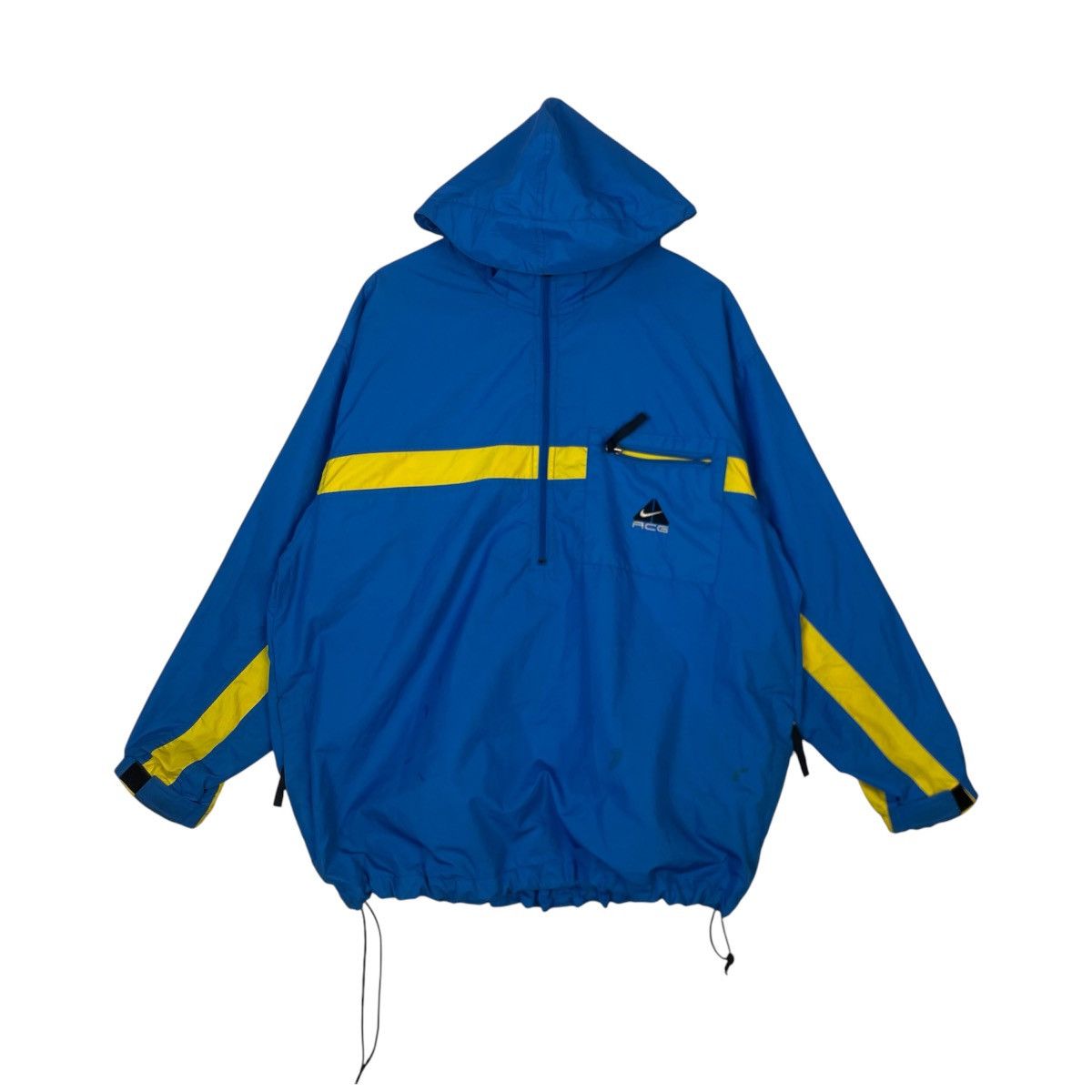 Designer × Vintage Vintage Hoodie/ sweater Nike Acg - blue Size US L / EU 52-54 / 3 - 1 Thumbnail