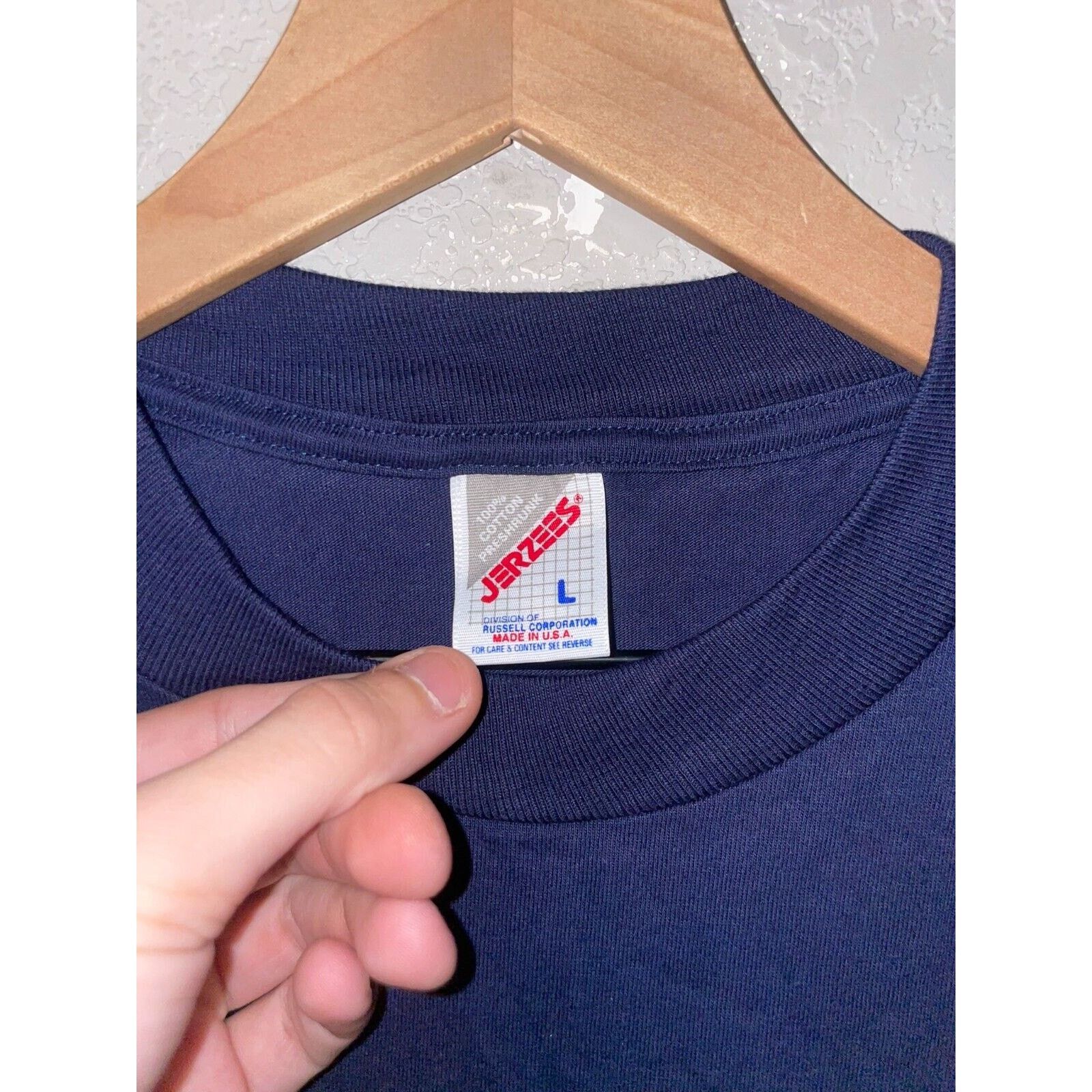 Jerzees Vintage Lancaster Shirt PA Pennsylvania Quilt Tee VTG 90s L Size US L / EU 52-54 / 3 - 9 Thumbnail