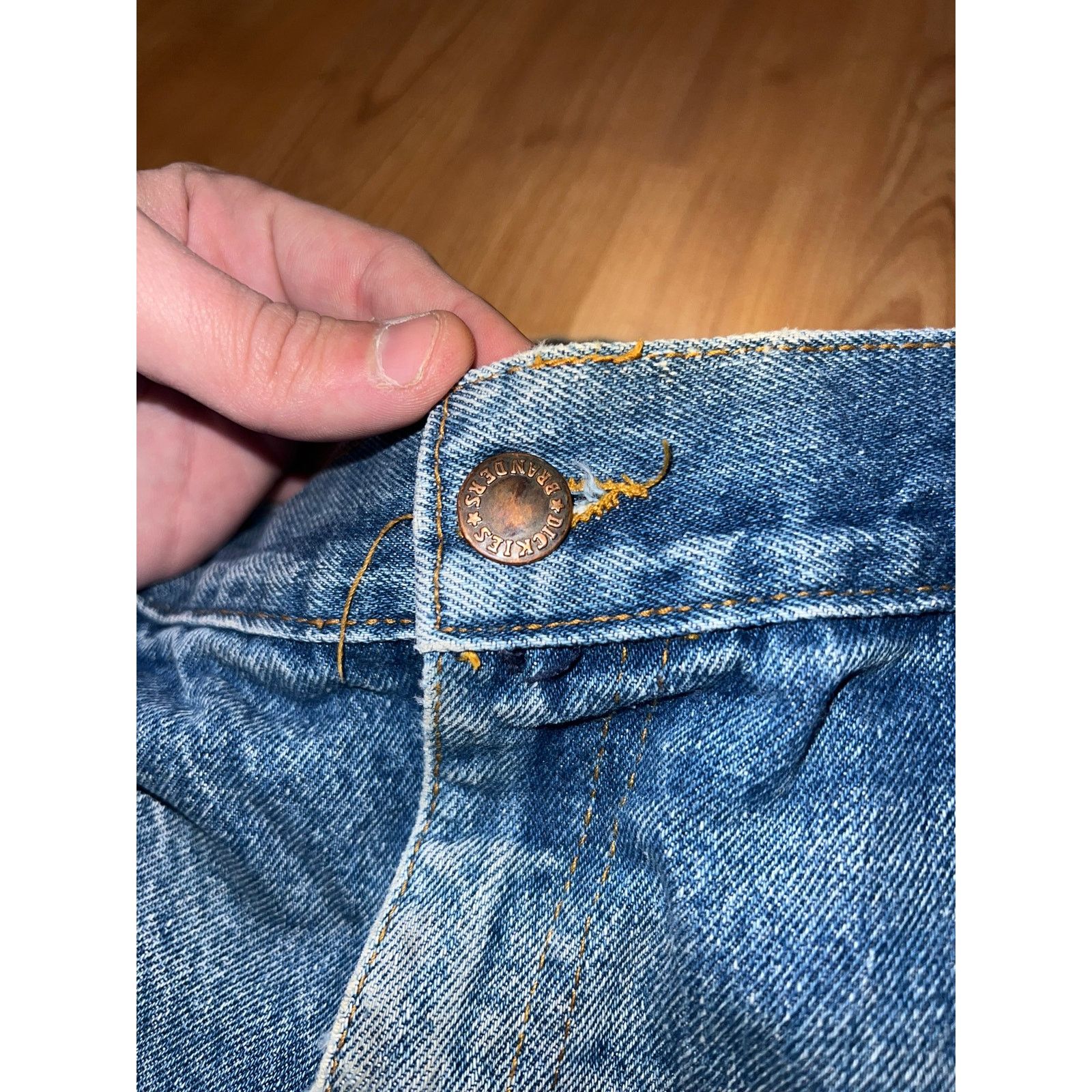 Dickies Vintage Dickies Branders Jeans Bottoms Denim Pants 38x30 Size US 38 / EU 54 - 7 Thumbnail