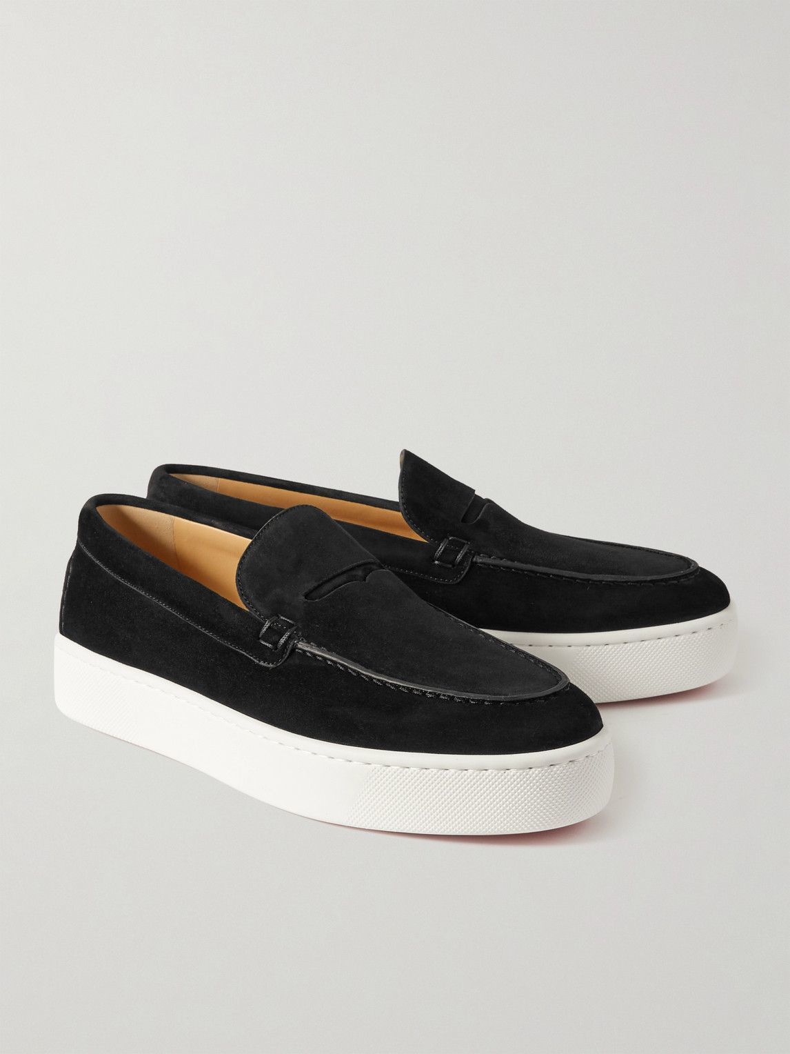 Christian Louboutin paqueboat black Size US 13 / EU 46 - 1 Thumbnail