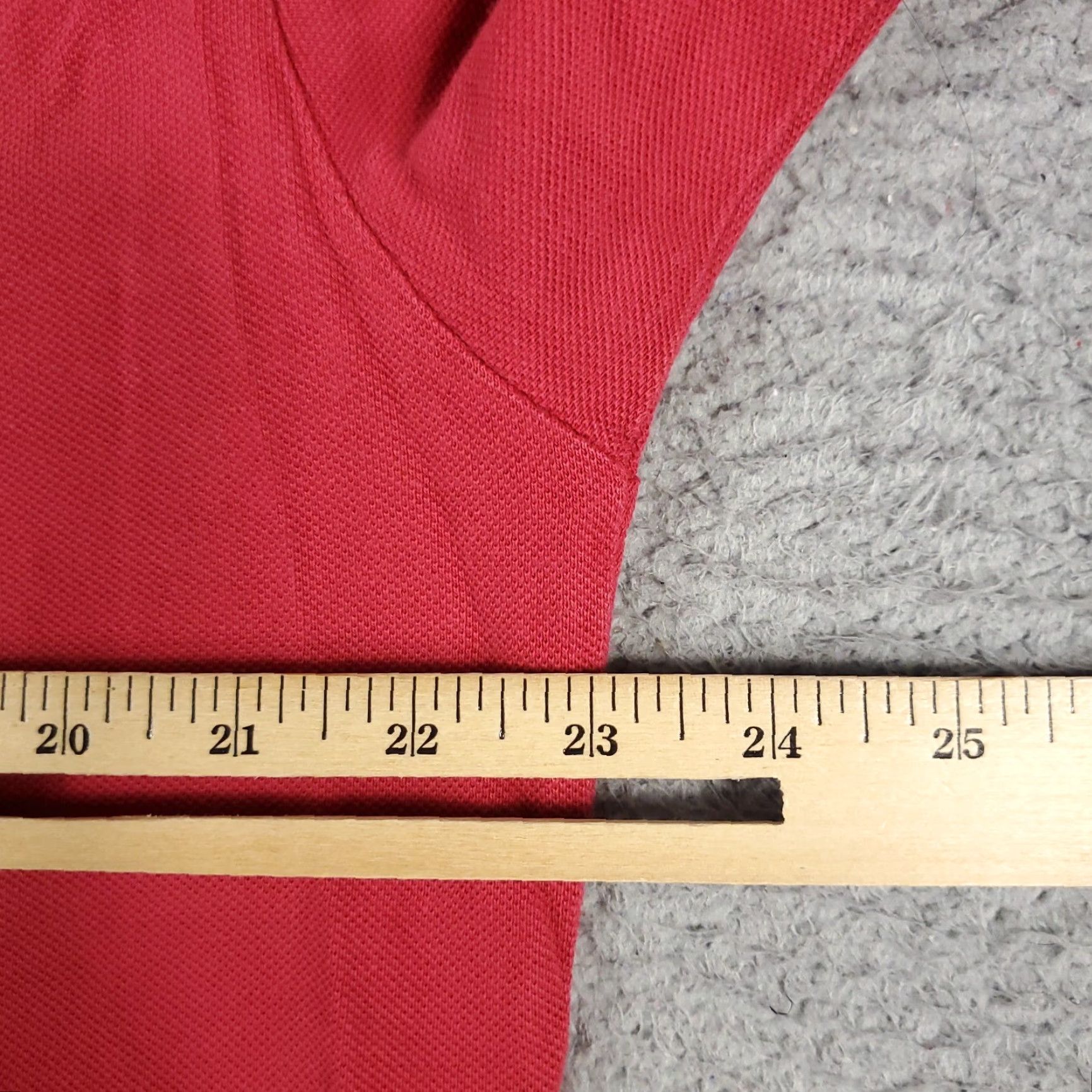 Ralph Lauren VINTAGE Ralph Lauren Polo Shirt Mens Large Red Pony Casual Short Sleeve Shirt Adult Large Red Polo Mens Size US L / EU 52-54 / 3 - 7 Thumbnail