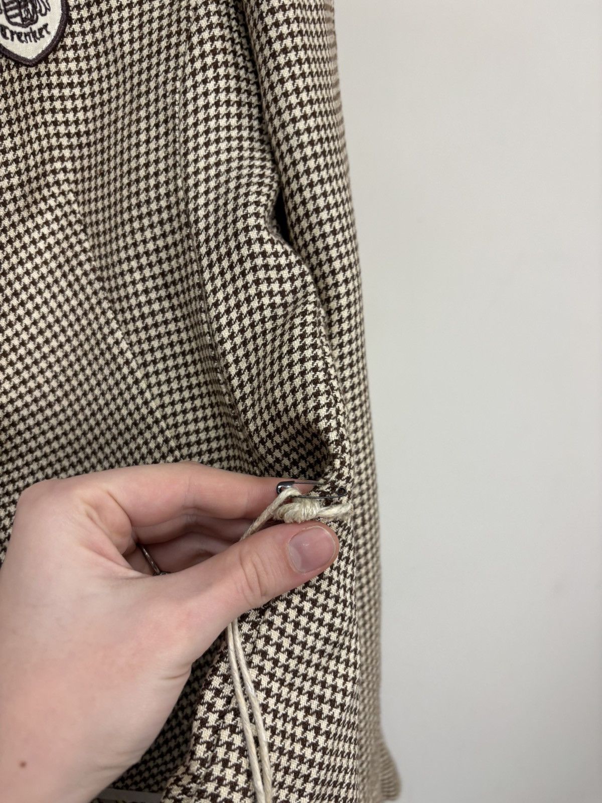 Other Luis Trenker NWT Women’s Houndstooth Hemp Blazer Jacket Size M / US 6-8 / IT 42-44 - 9 Thumbnail