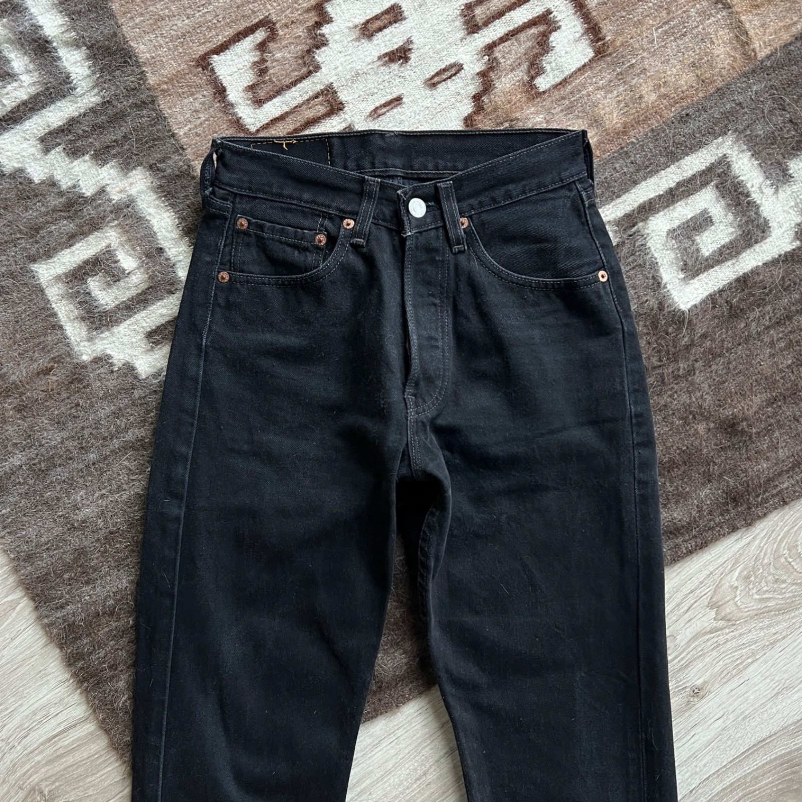Levi's Levi’s 501 Vintage USA Made Straight Fit Denim Jeans 9644AC Size 25" / US 0 / IT 36 - 8 Thumbnail