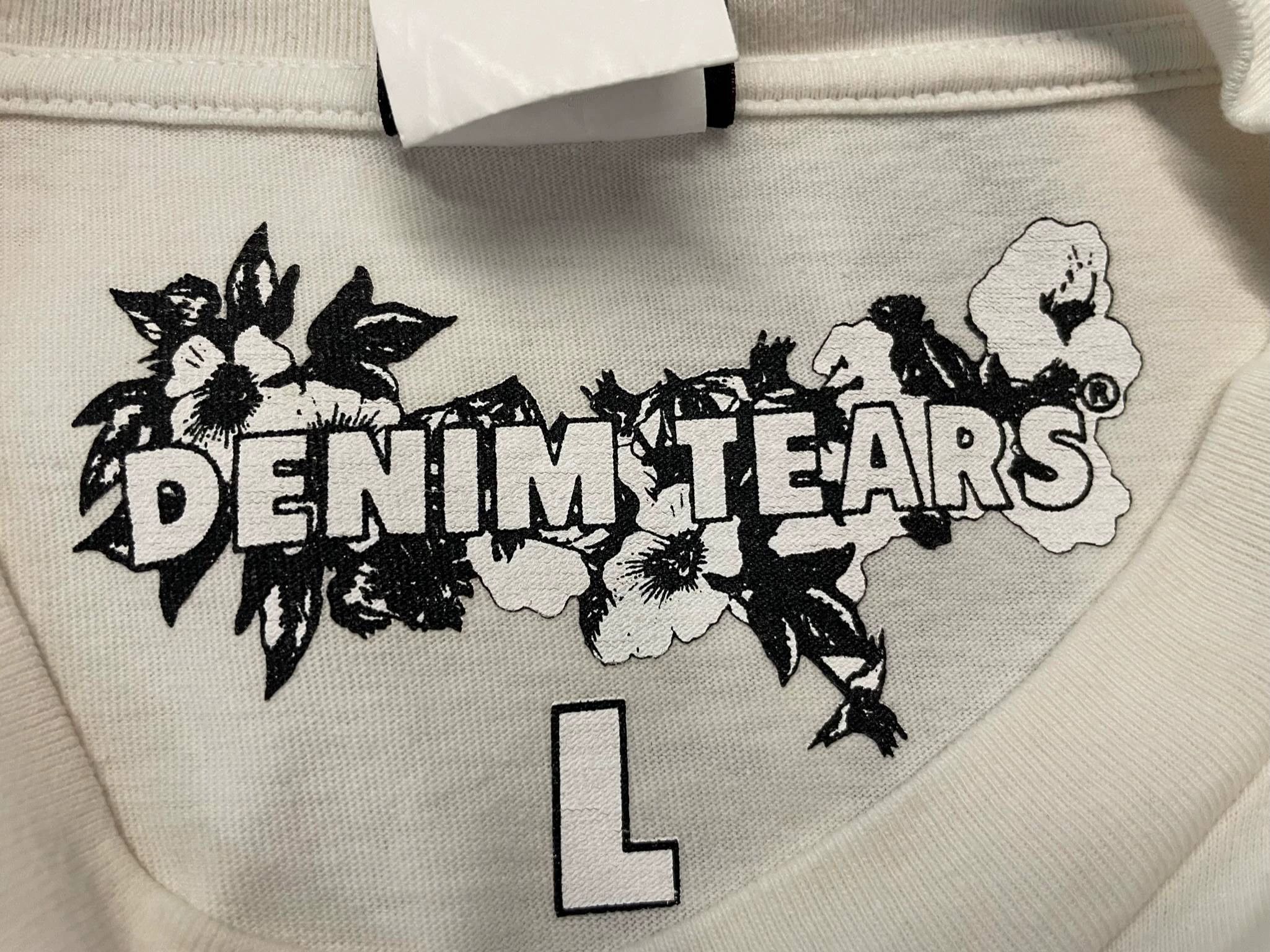 Other Saint Michael x Denim Tears Washed Distressed SS Tee L Size US L / EU 52-54 / 3 - 5 Thumbnail