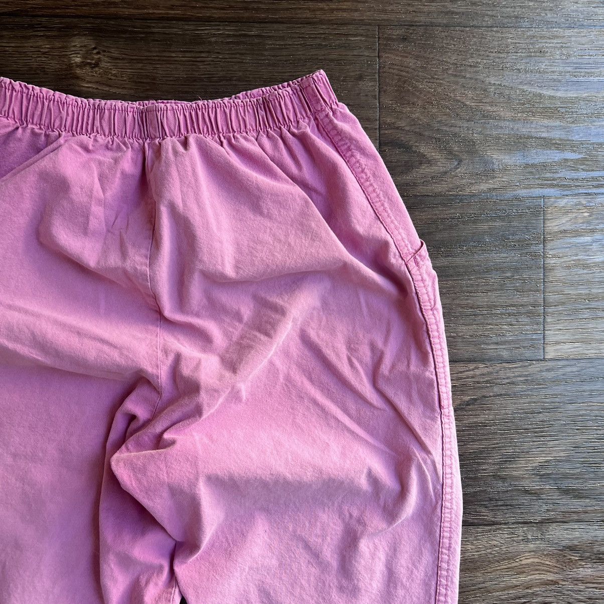 Cherokee Vintage 1990s Sun-faded Worn Pink Cargos pants W-12 Size 34" / US 12 / IT 48 - 8 Thumbnail