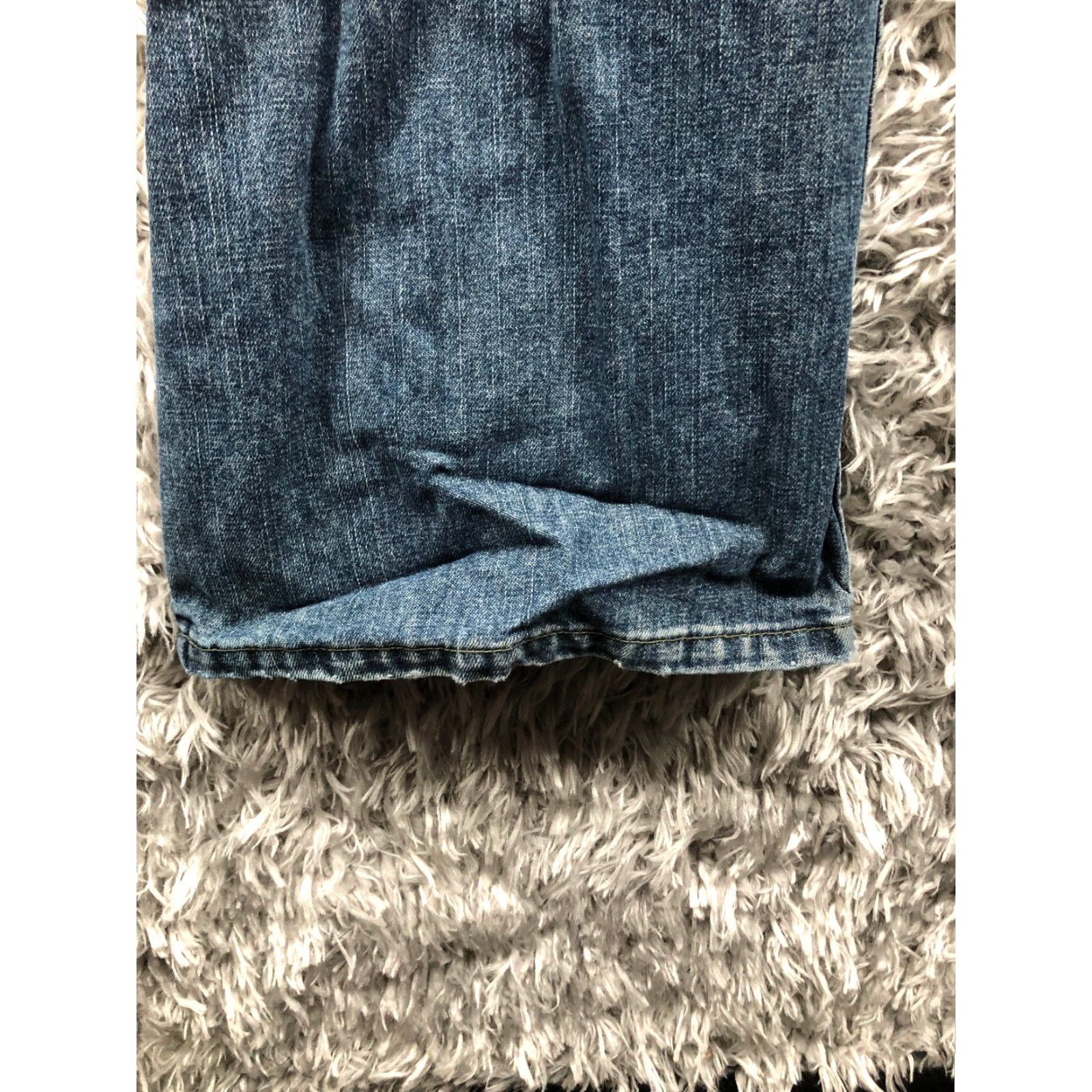 Hurley Hurley Jeans Size 11 Womens Mid Rise Dark Wash Blue Denim Bootcut Women's Regular Fit 34 in waist 31 in inseam Jeans Size 32" / US 10 / IT 46 - 7 Thumbnail