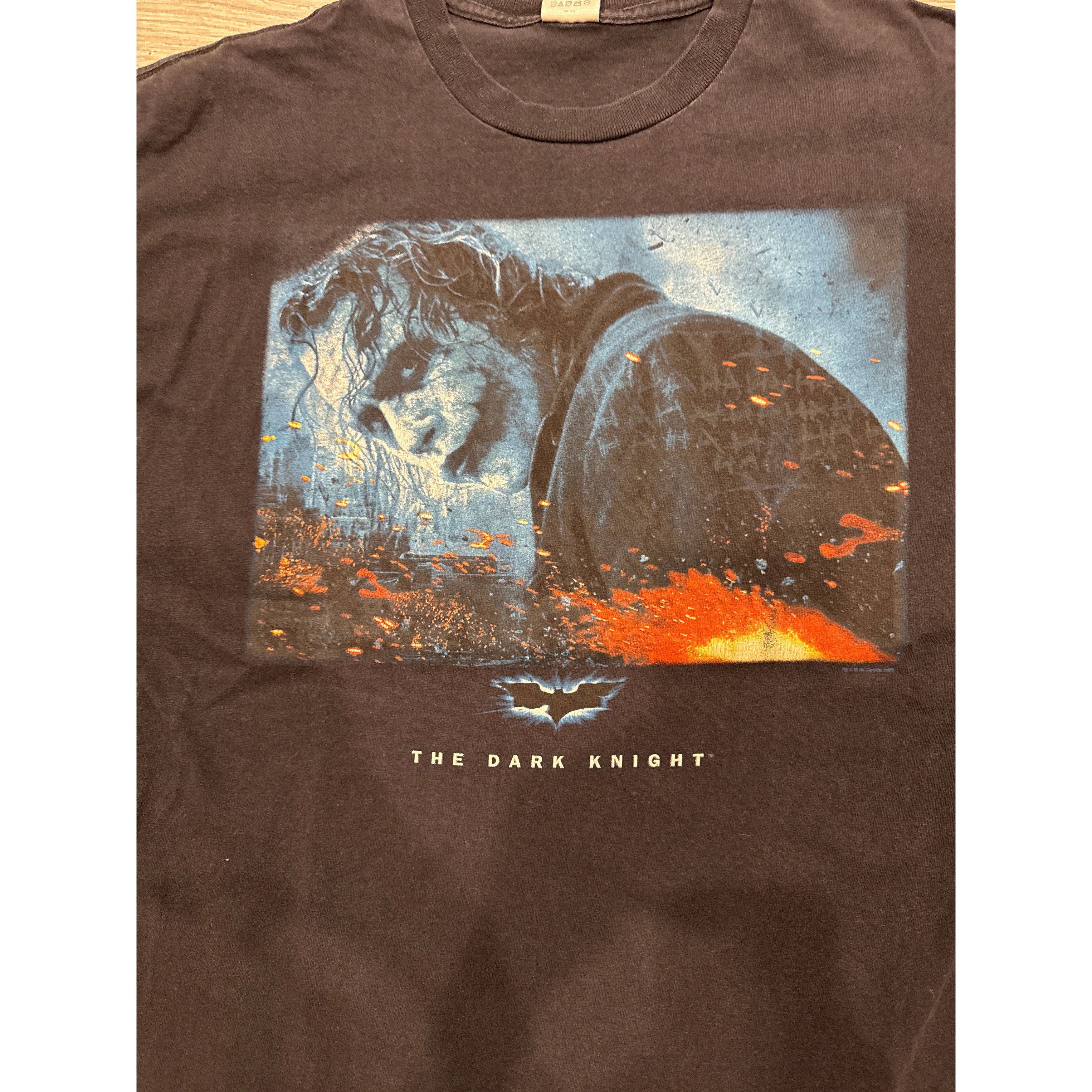 00s Heath Ledger Joker XL The Dark Knight Movie Promo Black