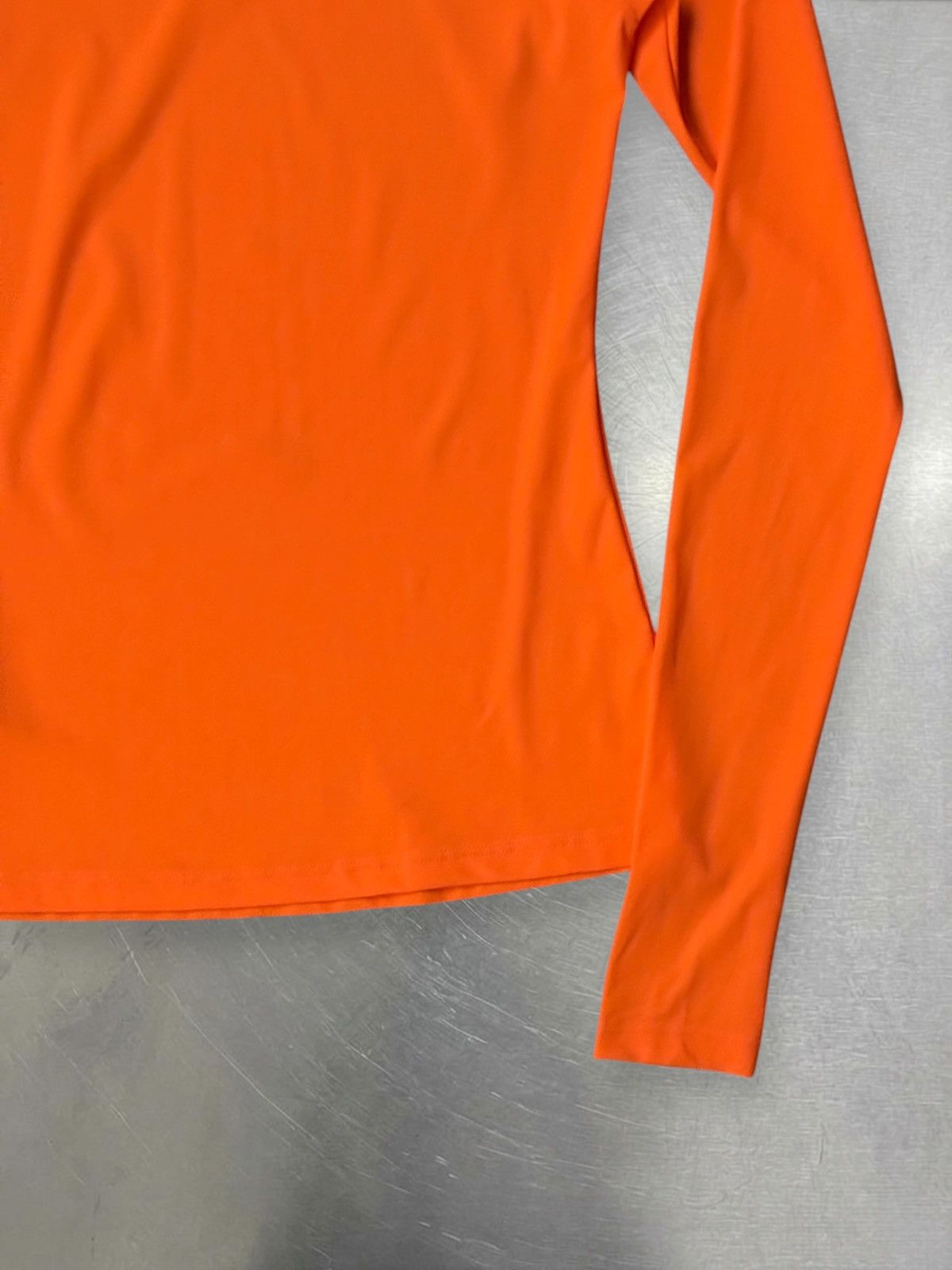 MM6 MM6 Maison Margiela Orange Turtleneck Longsleeve Size S Size S / US 4 / IT 40 - 8 Thumbnail