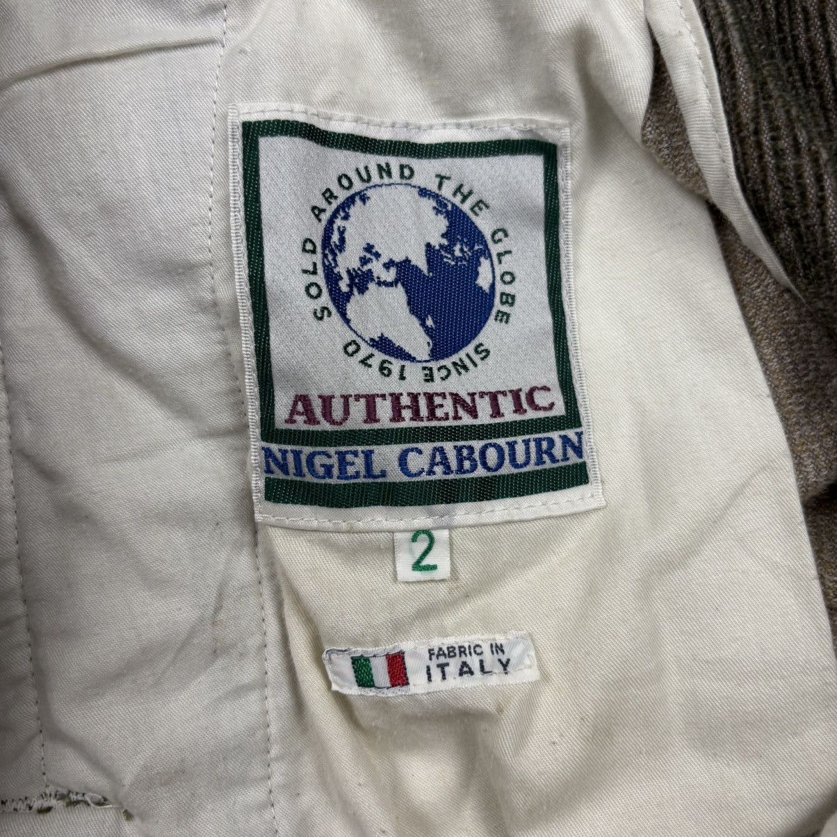 Nigel Cabourn Vintage 90s Nigel Cabourn authentic pleated cordoroy pants Size US 29 - 6 Thumbnail