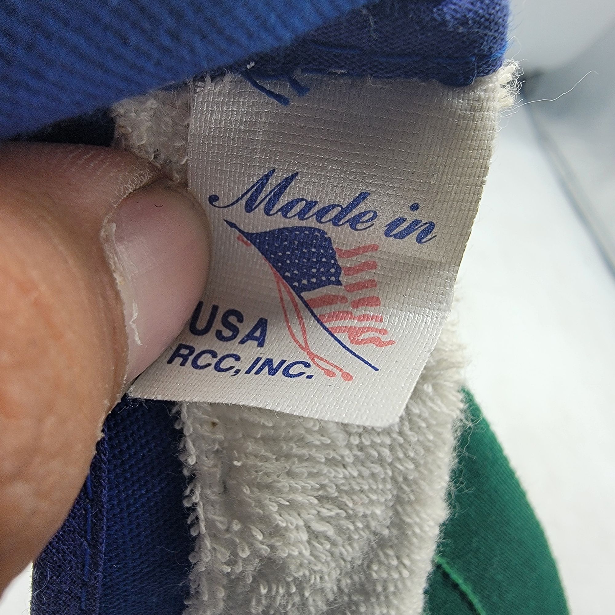Other × Vintage Vintage Vanity Fair Blue Adjustable Sun Visor Hat Casual Out Size ONE SIZE - 6 Thumbnail