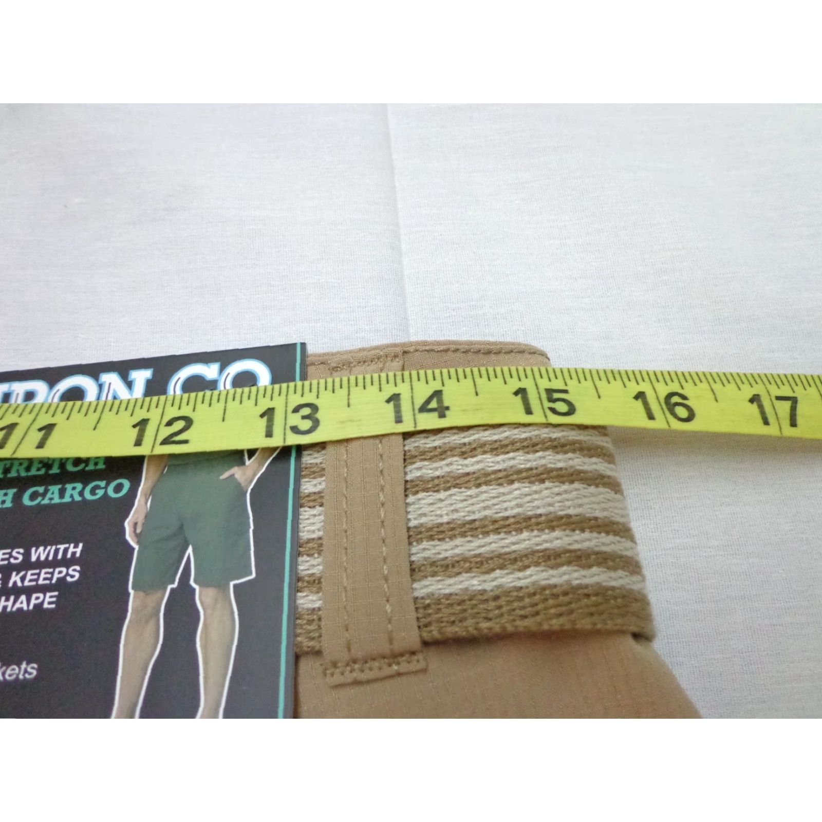 Vintage IRON CO. Stretch Tech Cargo Belted Shorts Khaki Size 30 NEW Size US 30 / EU 46 - 6 Thumbnail