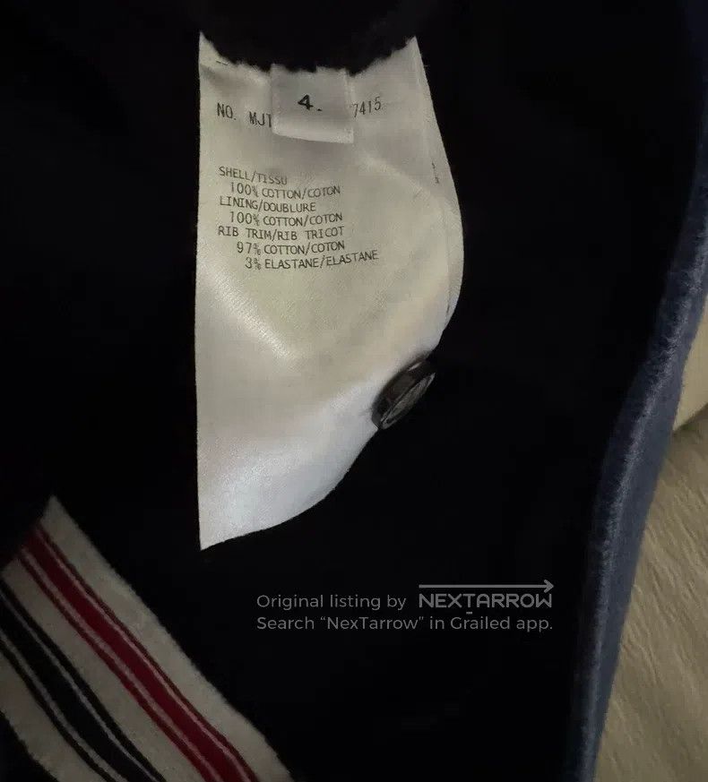 Thom Browne Thom Browne Striped zip hoodie Size US XL / EU 56 / 4 - 8 Thumbnail