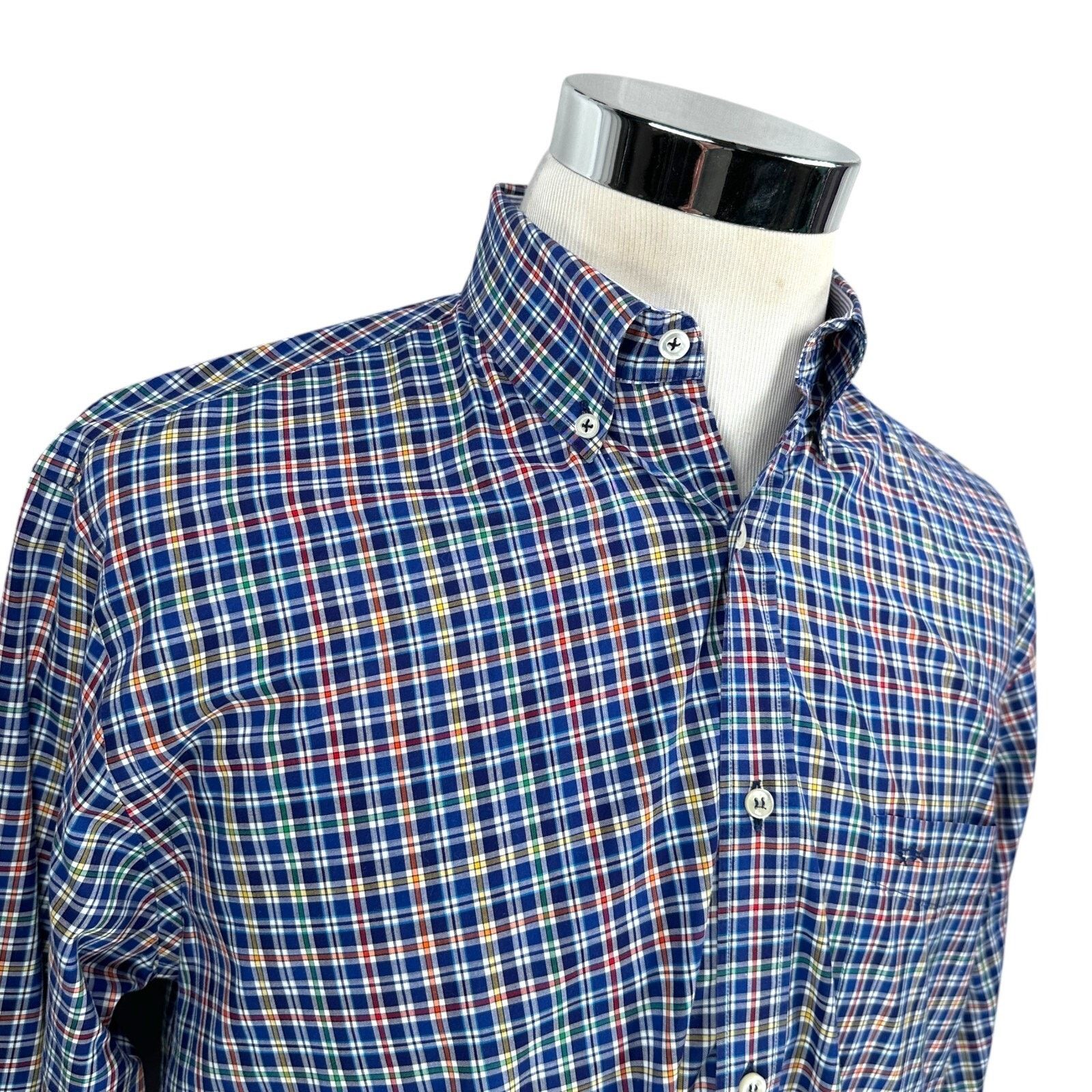Paul & Shark Paul & Shark Shirt Mens 42 Blue Long Sleeve Button-Down Size US L / EU 52-54 / 3 - 2 Thumbnail