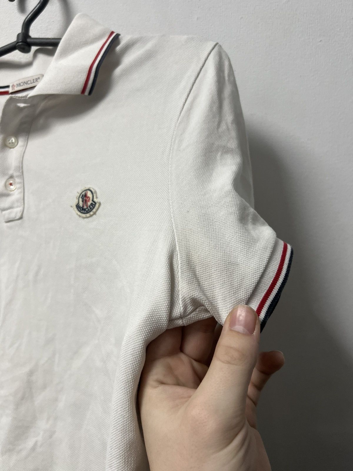 Moncler Moncler Lixury Polo T-Shirt Size S Rare Size US S / EU 44-46 / 1 - 13 Thumbnail